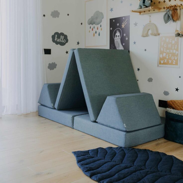 Modulinė žaidimų sofa - turkio spalva - Image 7