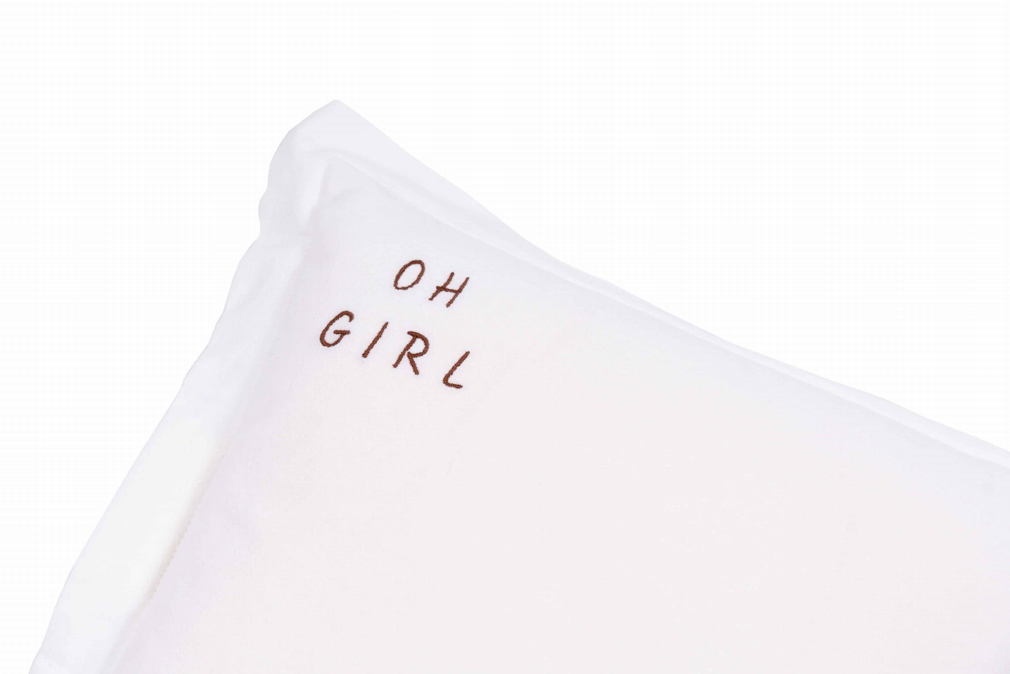 Personalizuota skalbtos medvilnės pagalvėlė - ecru spalva - Image 5