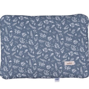 Pagalvėlė iš ekologiškos medvilnės - tamsiai mėlyna