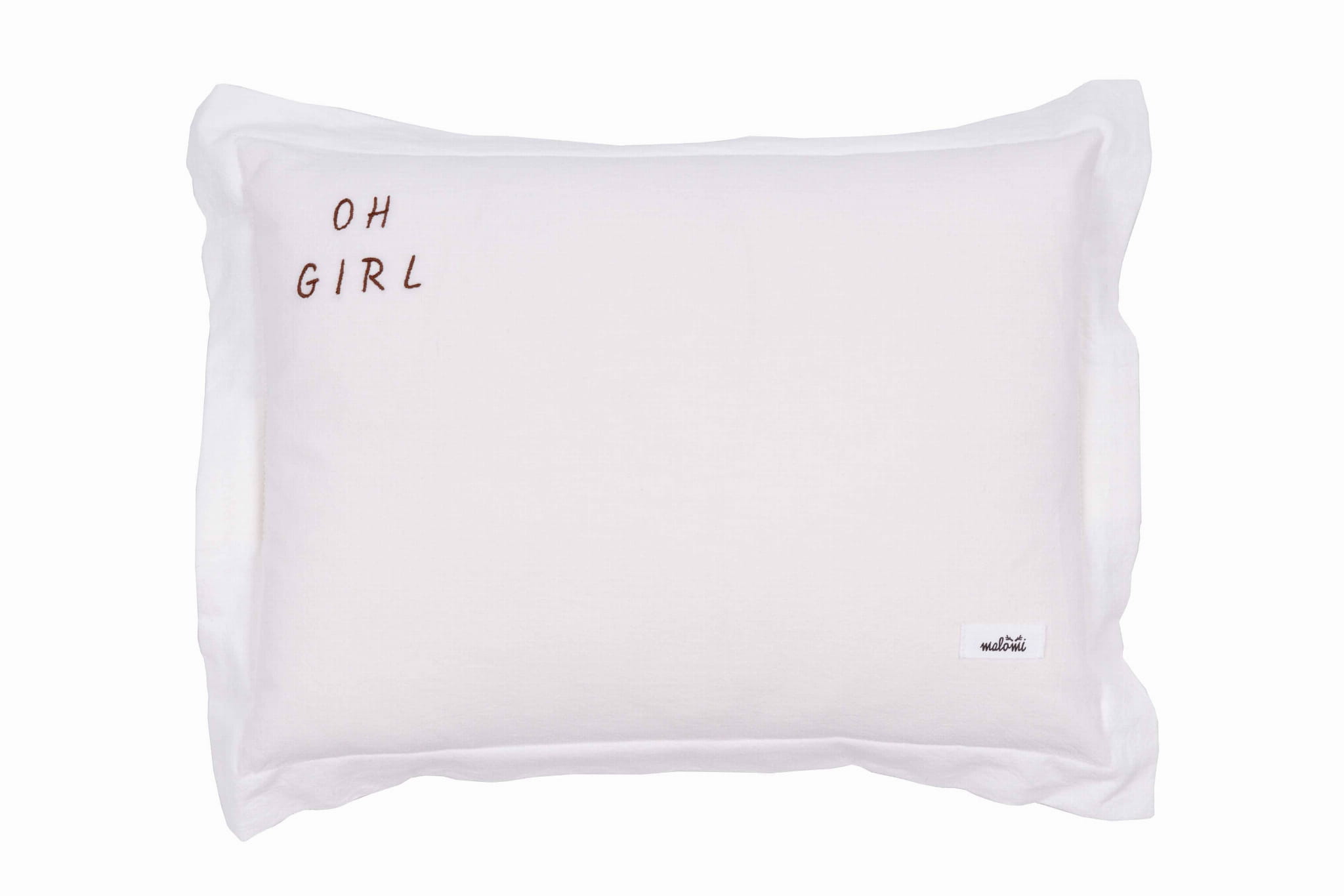 Personalizuota skalbtos medvilnės pagalvėlė - ecru spalva - Image 4