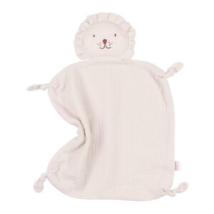 Personalizuotas muslino migdukas "Liūtas" mažyliui – natūrali