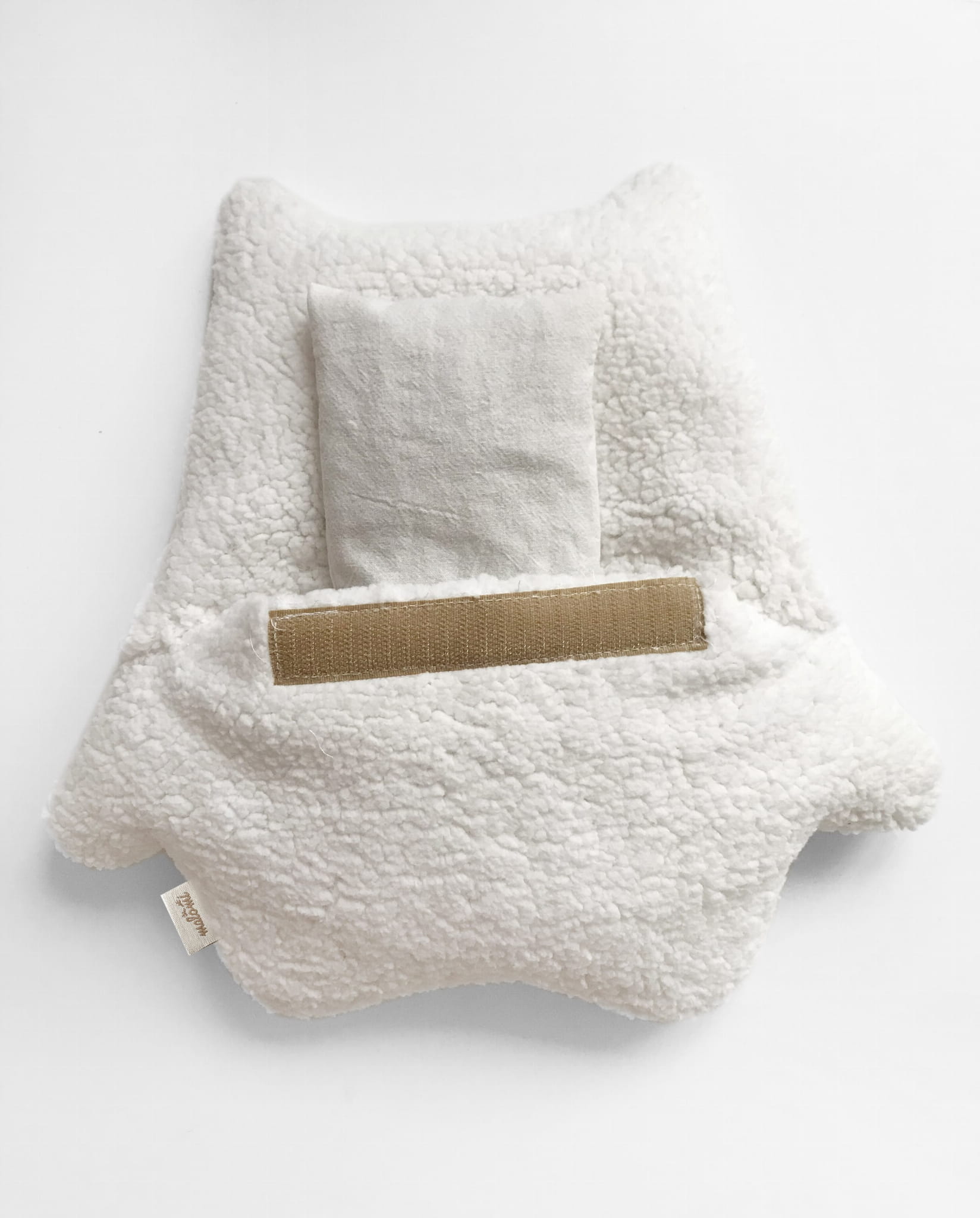 Pliušinis termo kačiukas "Hug me" - prislopinta rožinė - Image 2