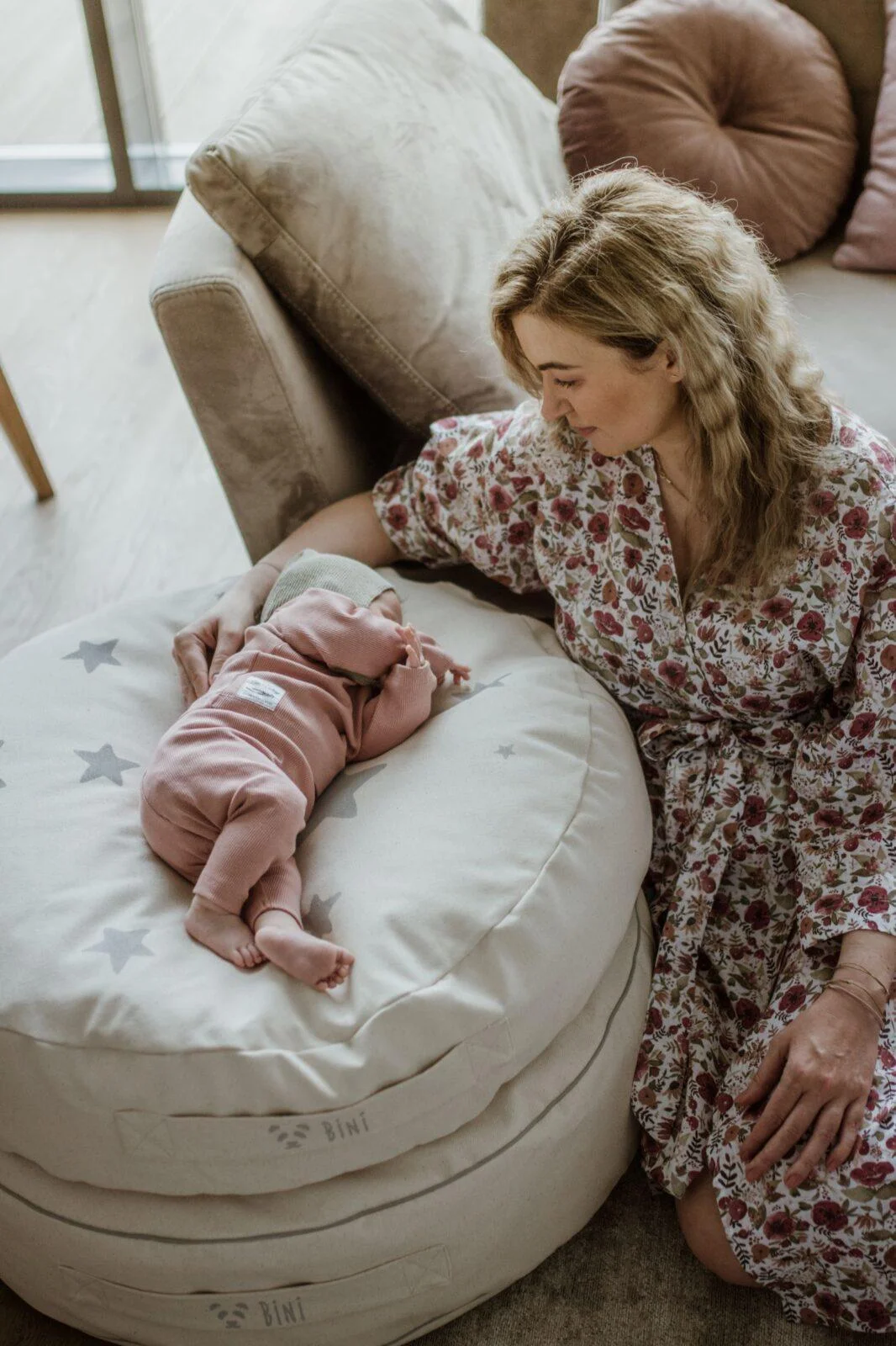 Midi pufas su pilkomis žvaigždėmis - Image 2