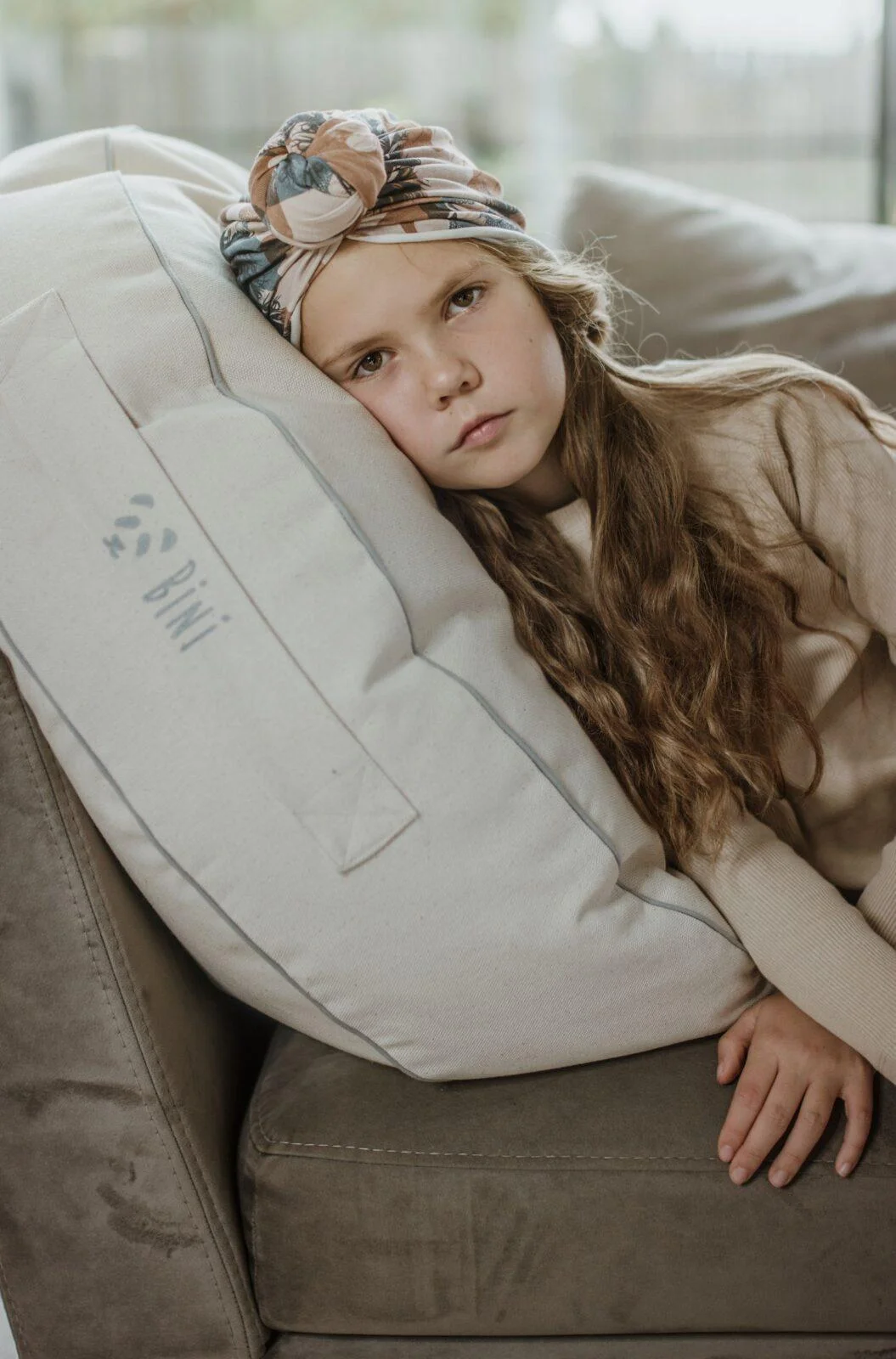 Midi pufas su pilka kantavimo juostele - Image 2