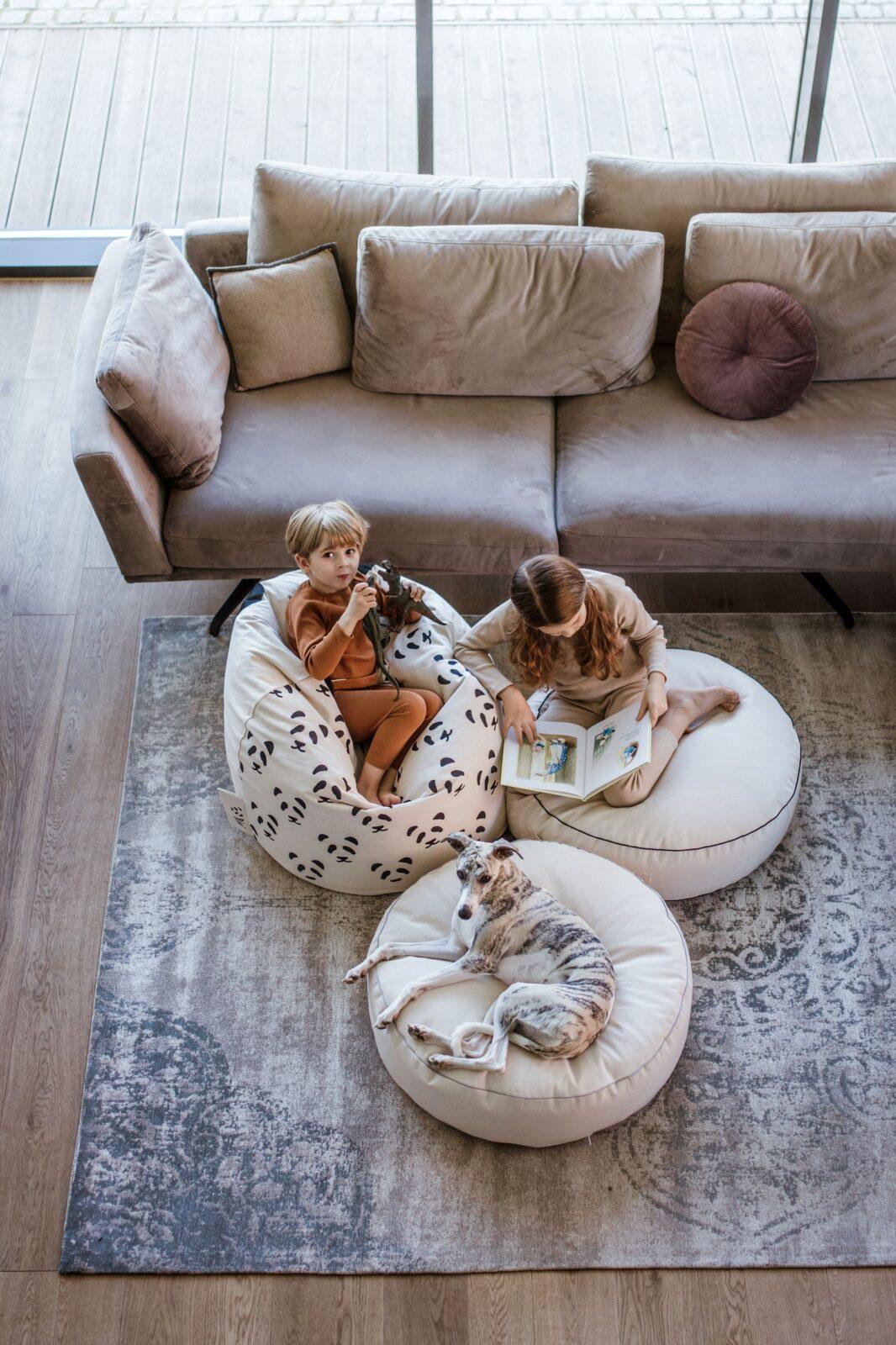 Midi pufas su pilka kantavimo juostele - Image 5