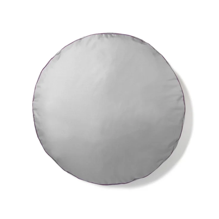 Midi vidaus/lauko pufas - šviesiai pilka - Image 2