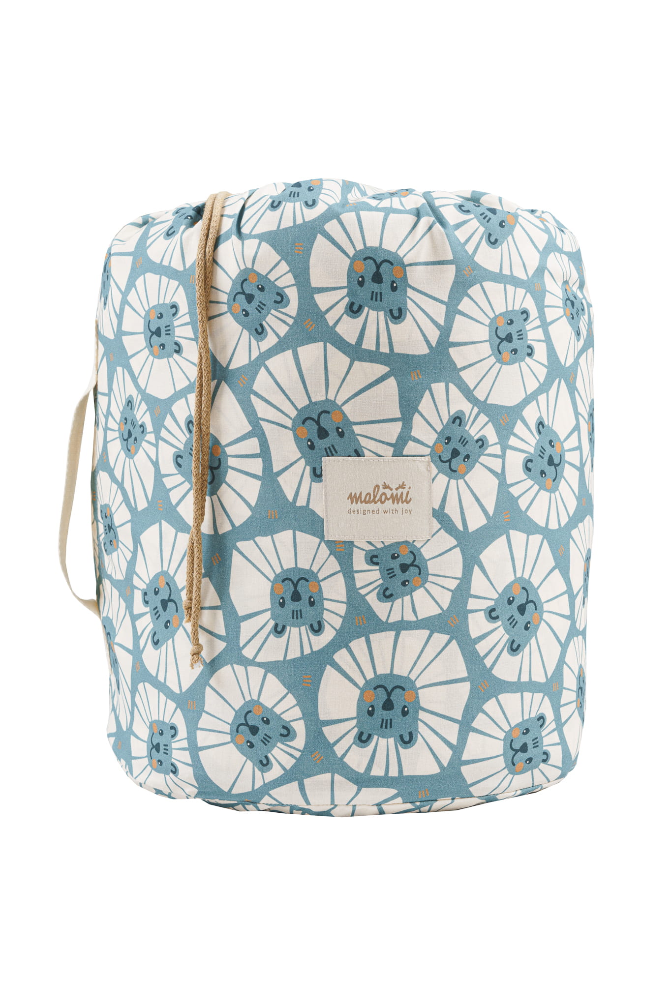 Miegmaišis su pagalve "Liūtai" - melsvai žalia - Image 6