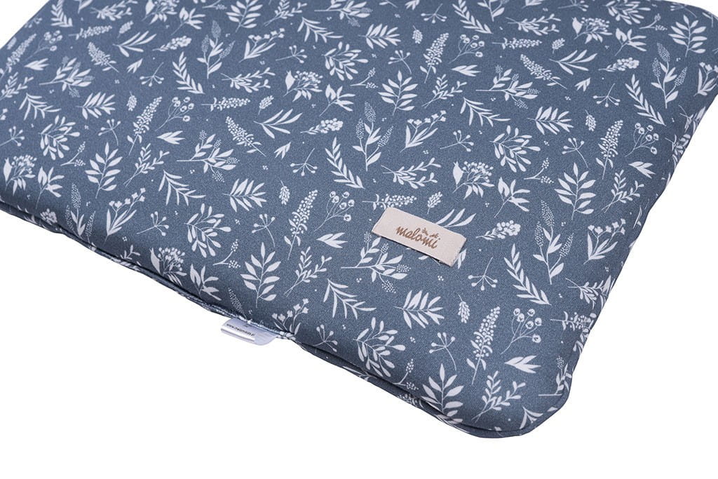 Pagalvėlė iš ekologiškos medvilnės - tamsiai mėlyna - Image 2