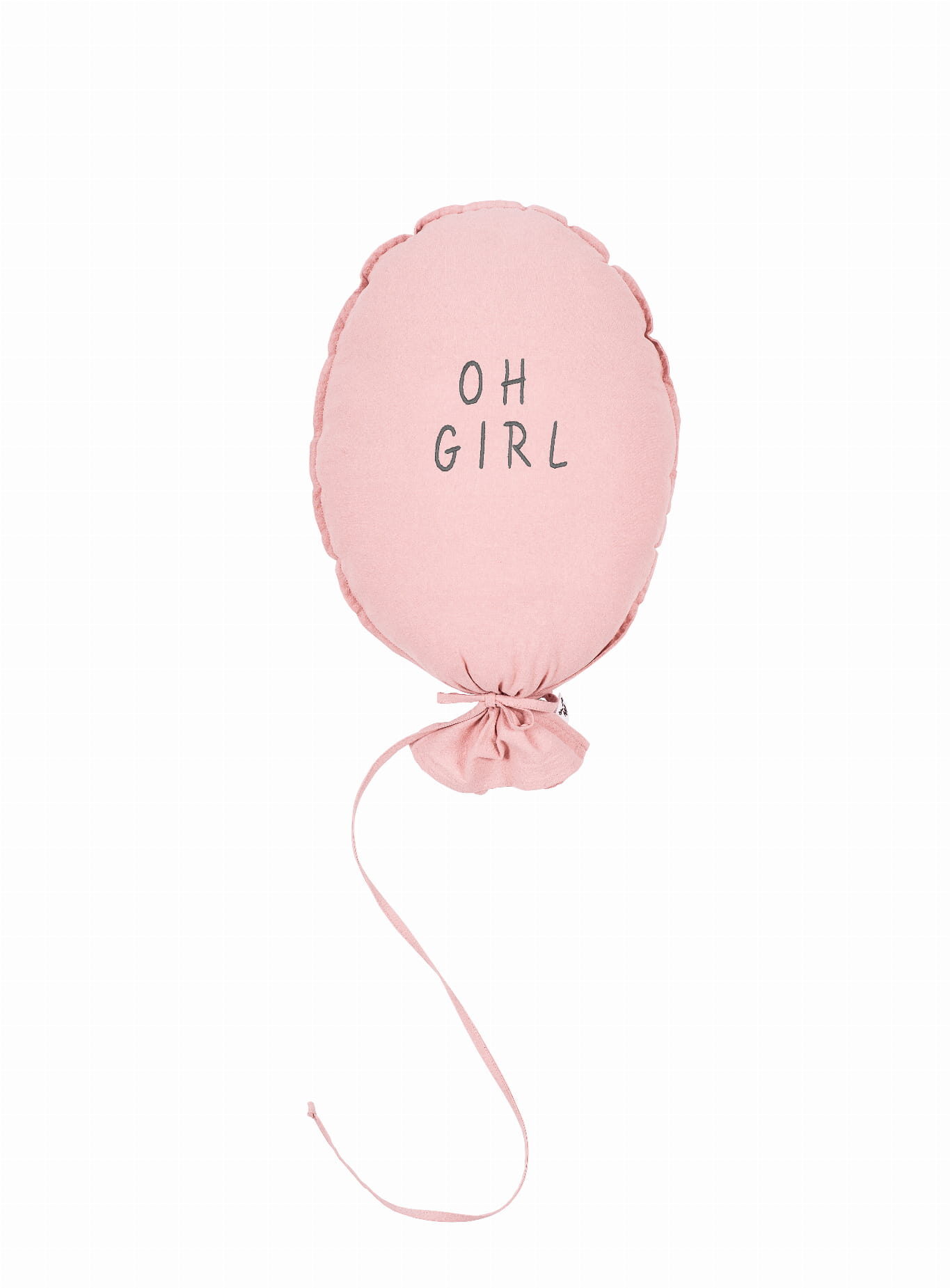 Personalizuotas dekoratyvinis balionas - prislopinta rožinė