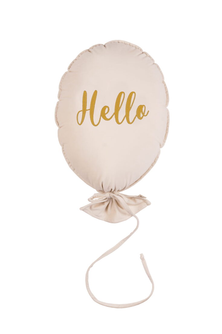 Personalizuotas dekoratyvinis balionas „Delux“ – vanilinė kreminė - Image 7