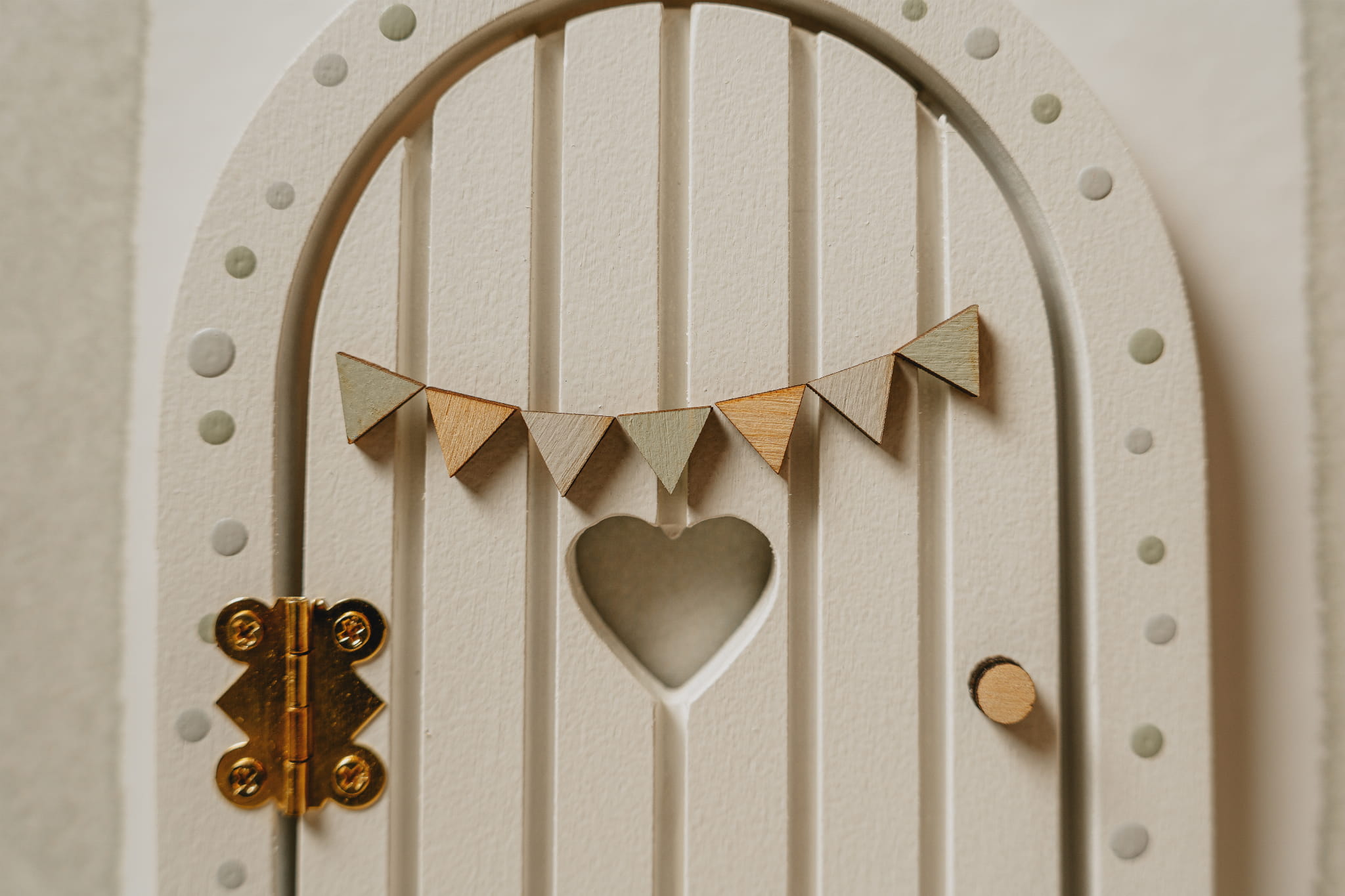 Medinis sienos dekoracijų rinkinys „Dantų fėjos durys“ - įvairių spalvų - Image 17