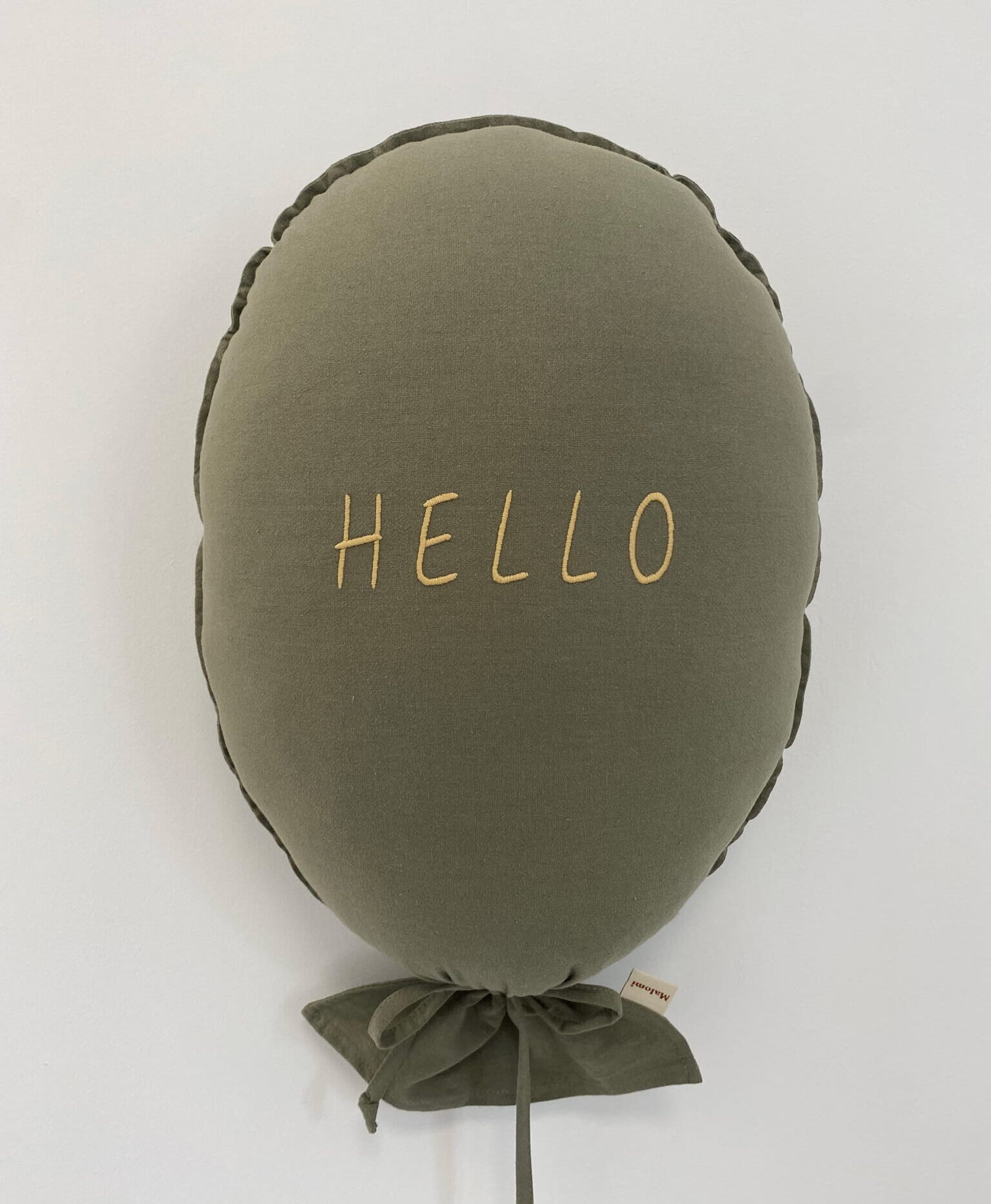 Personalizuotas dekoratyvinis balionas - miško žalia