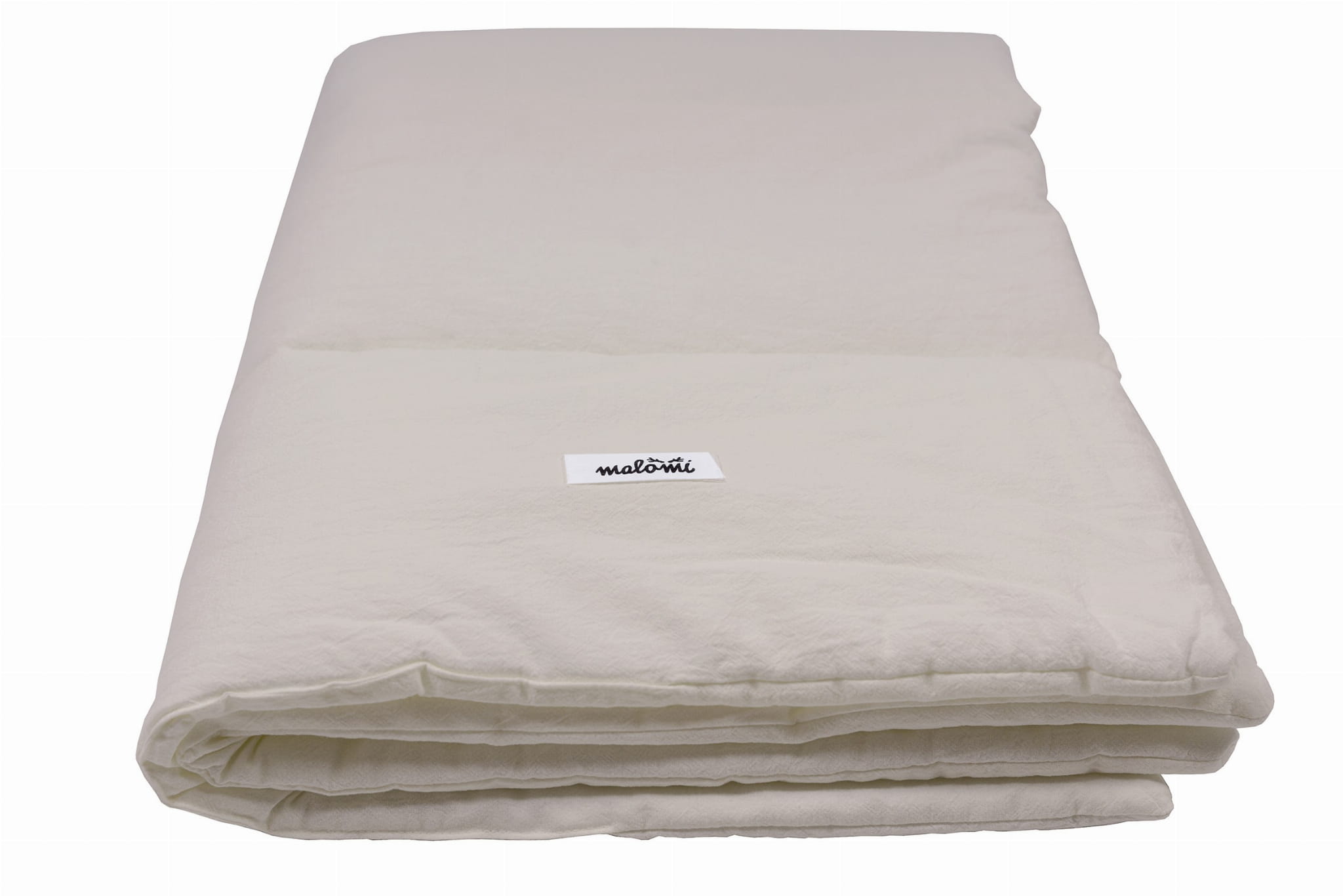 Skalbtos medvilnės antklodė su užpildu - natūrali - Image 2