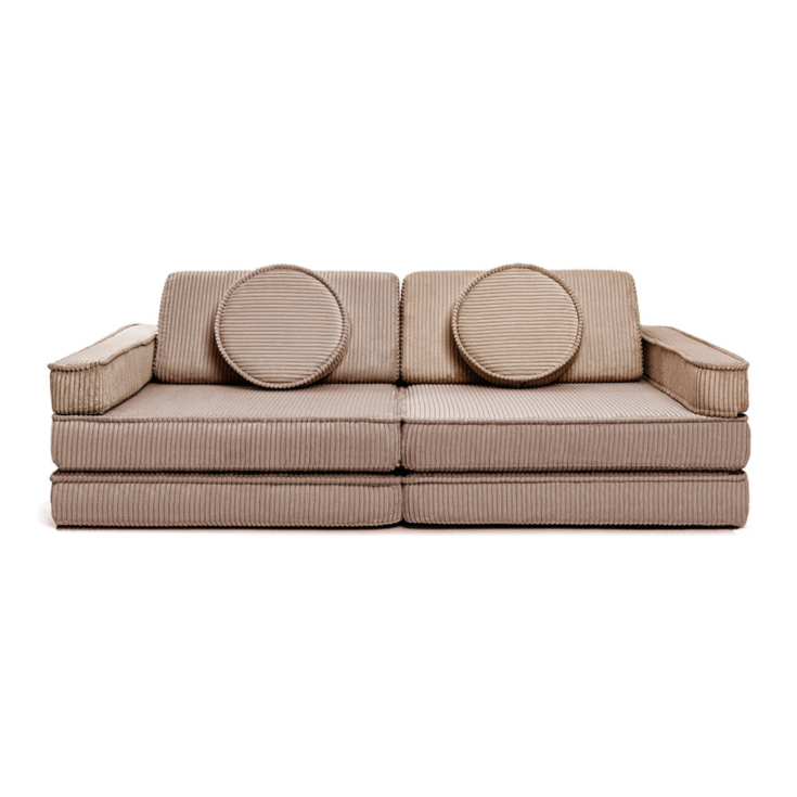 SHAPPY žaidimų sofa "Chocolate" - velvetas