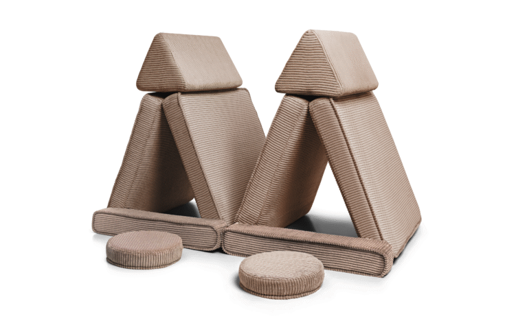 SHAPPY žaidimų sofa "Chocolate" - velvetas - Image 6