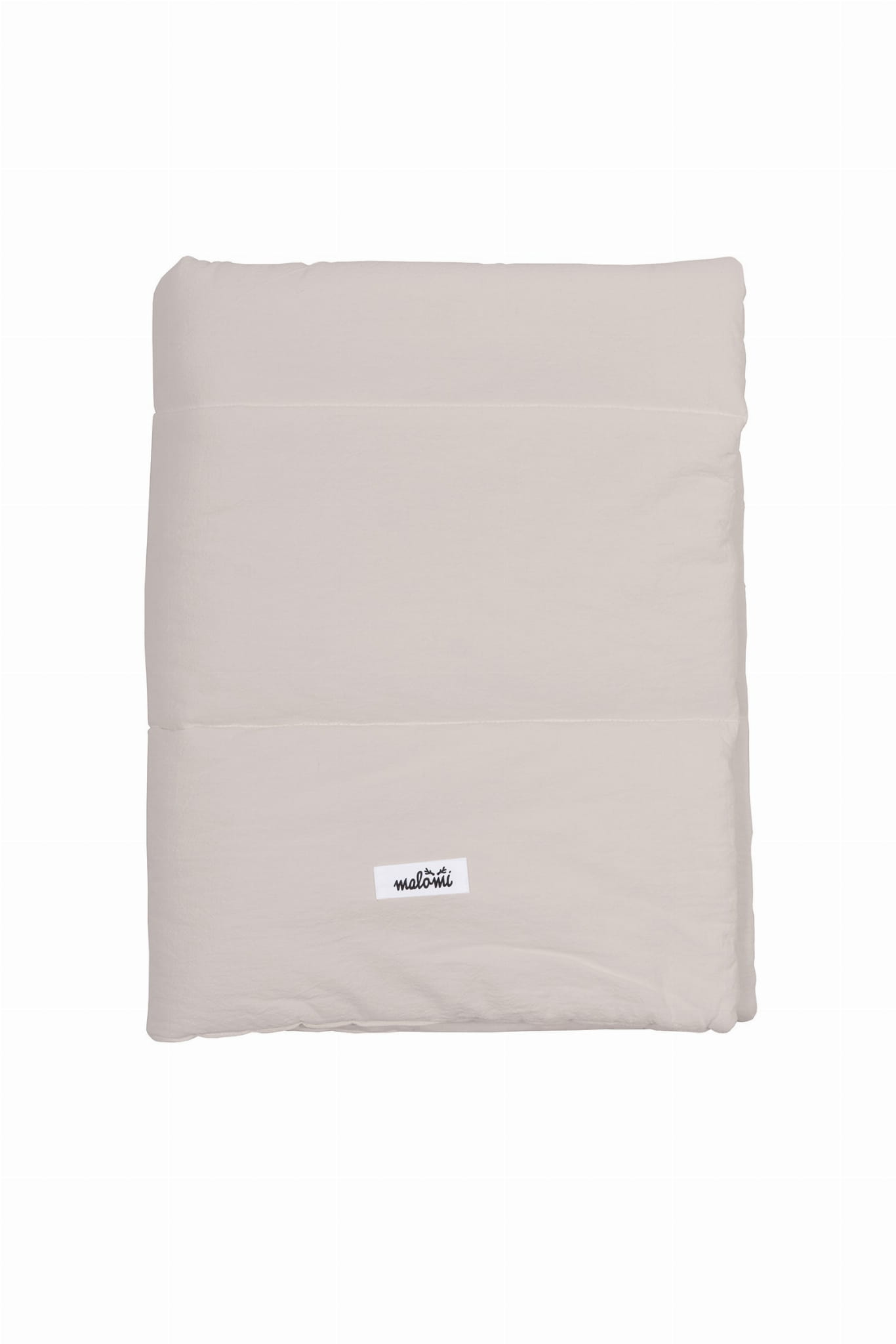 Skalbtos medvilnės antklodė su užpildu - natūrali