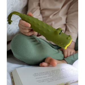 Įkraunamas silikoninis žibintuvėlis "Crocodile CROCO"