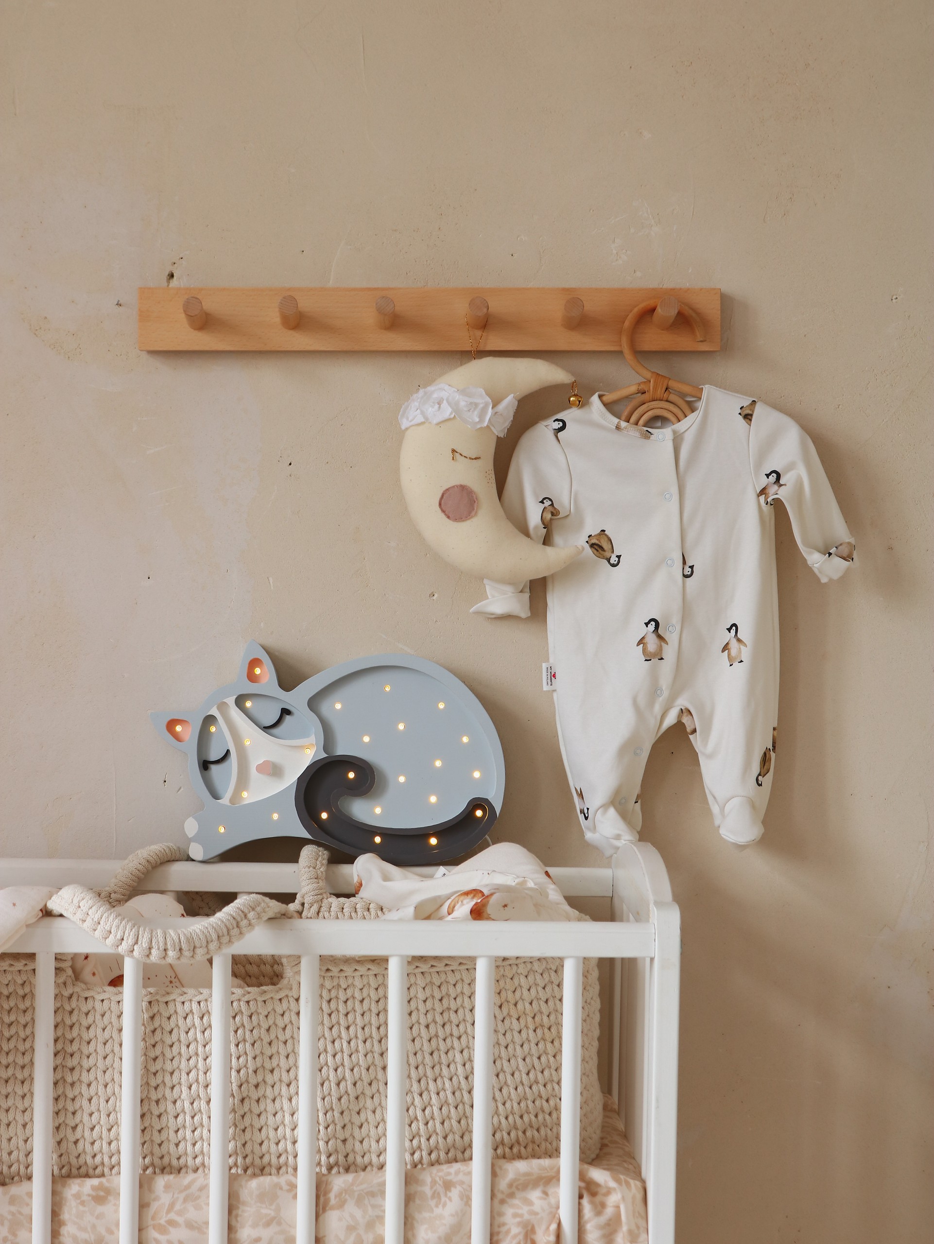 Medinis šviestuvas "Cat" - 3 spalvos - Image 6