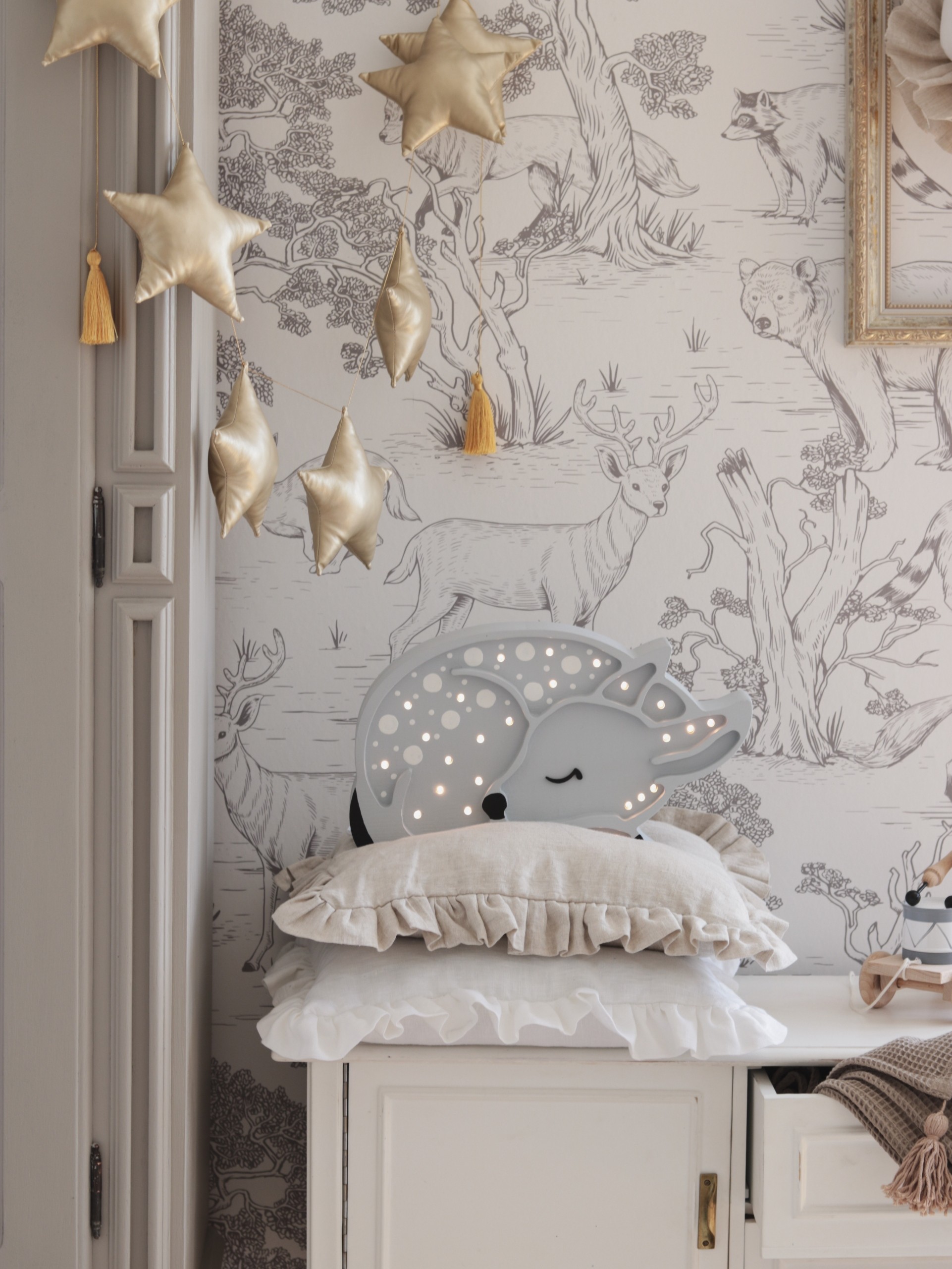 Medinis šviestuvas "Deer" - 2 spalvos - Image 7