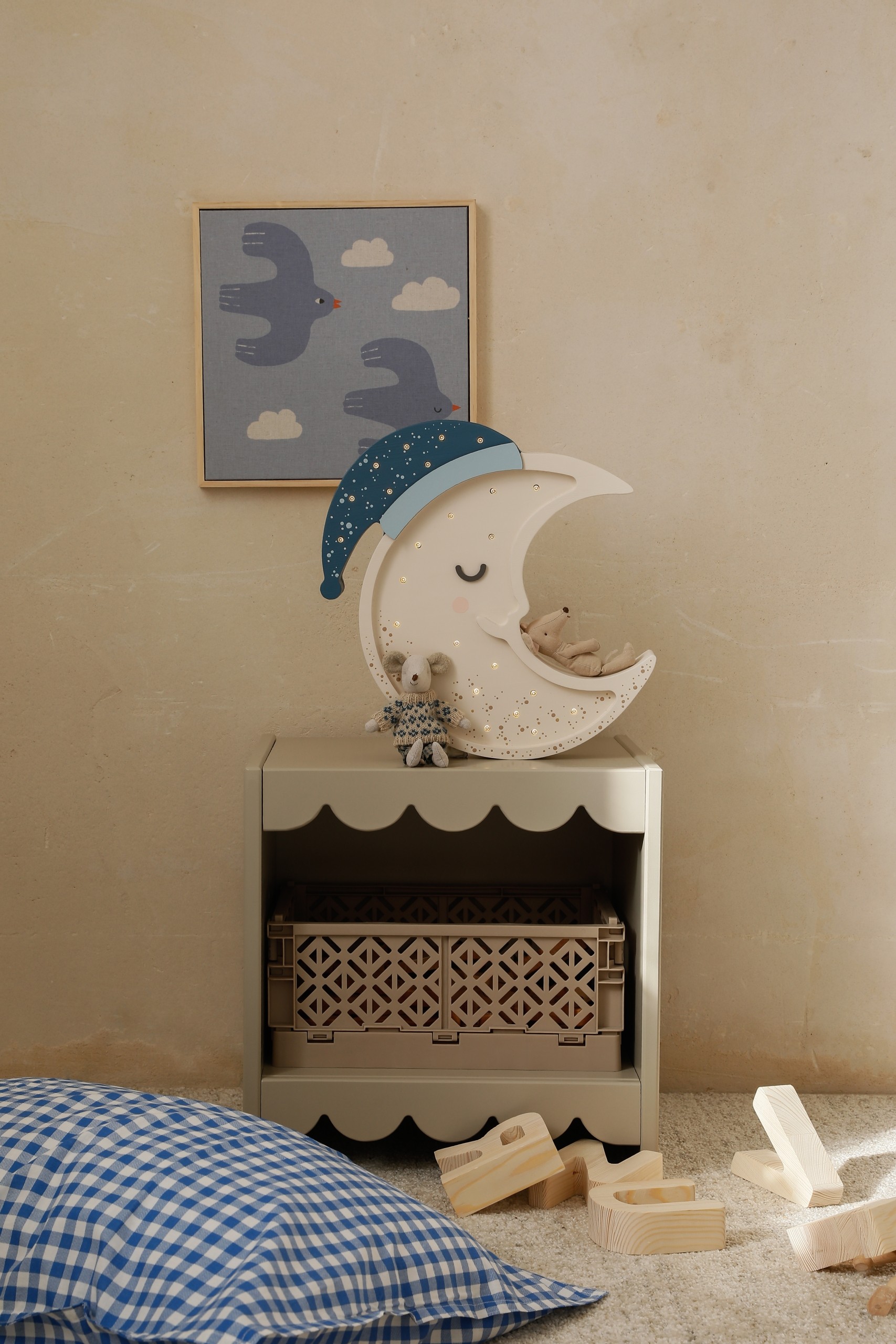 Medinis šviestuvas "Moon"