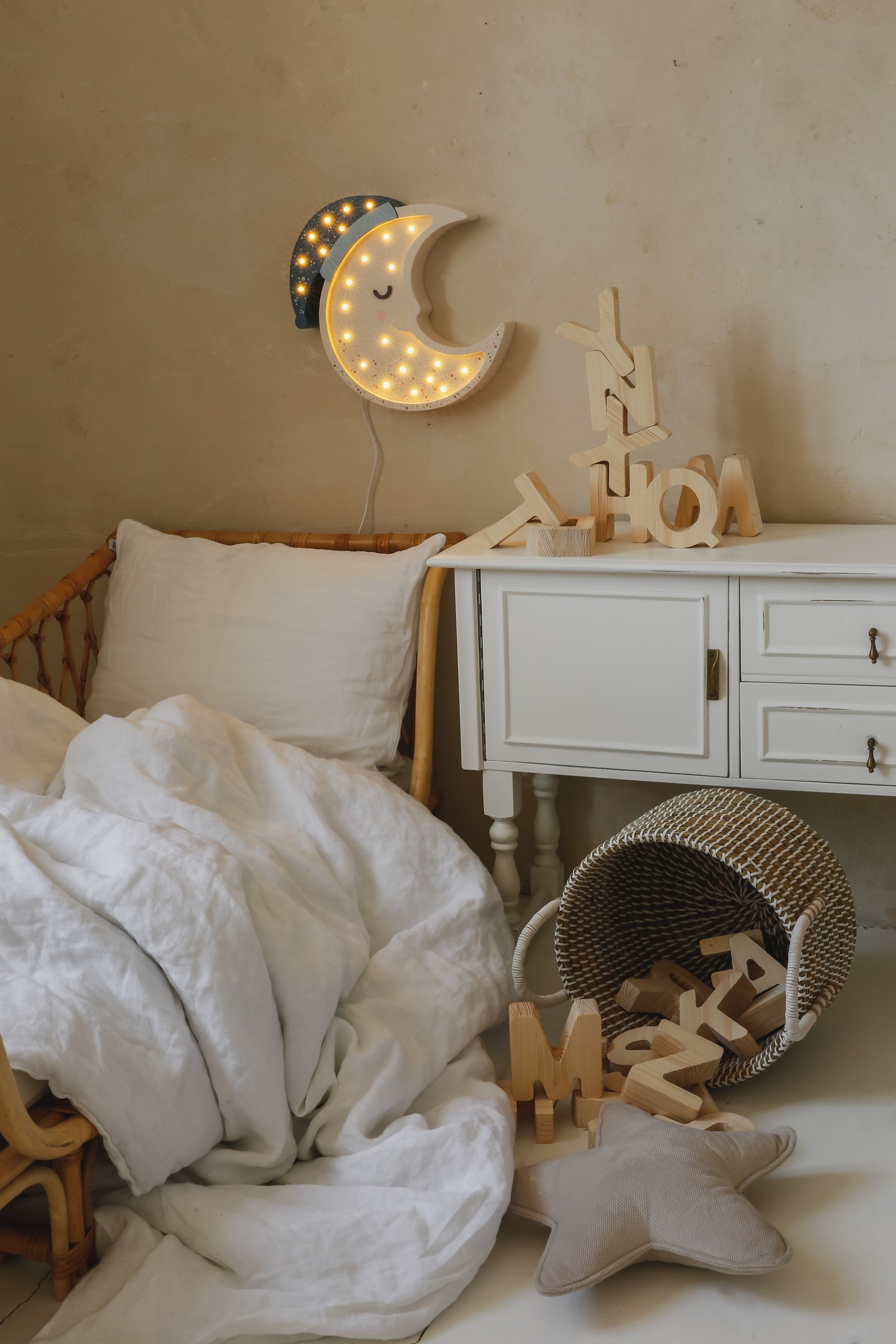 Medinis šviestuvas "Moon" - Image 4