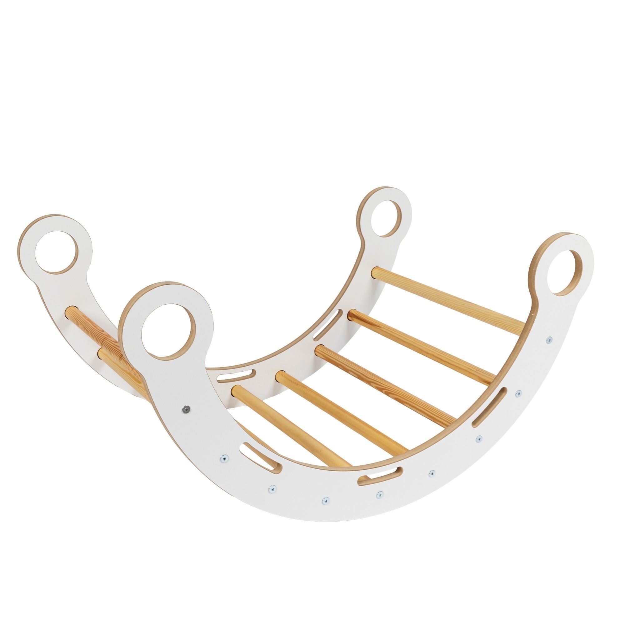 Supamasis rokeris – baltas su mėtų spalvos pagalve - Image 3