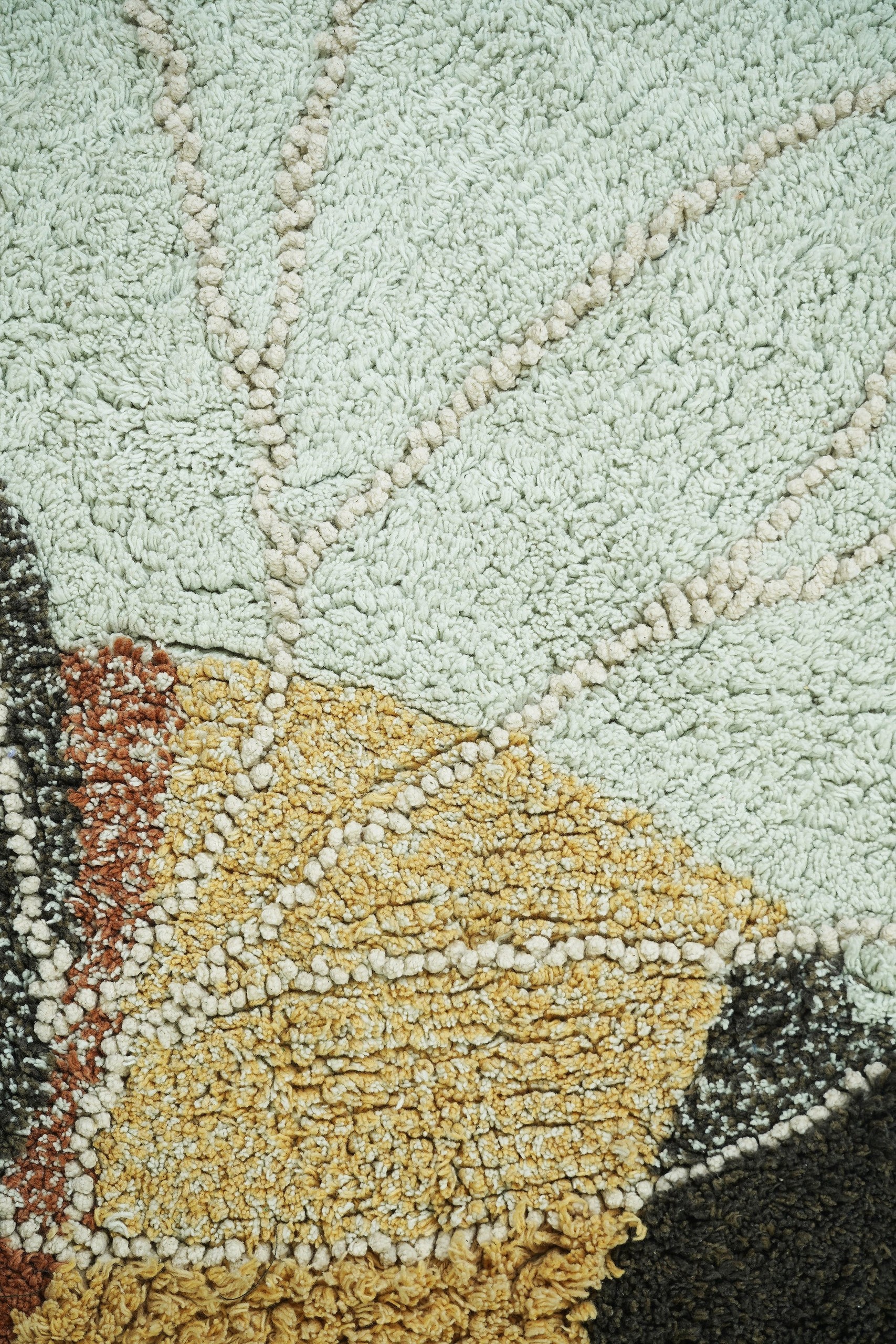 Skalbiamas medvilninis kilimas "Bitė", 115 x 150 cm - Image 4