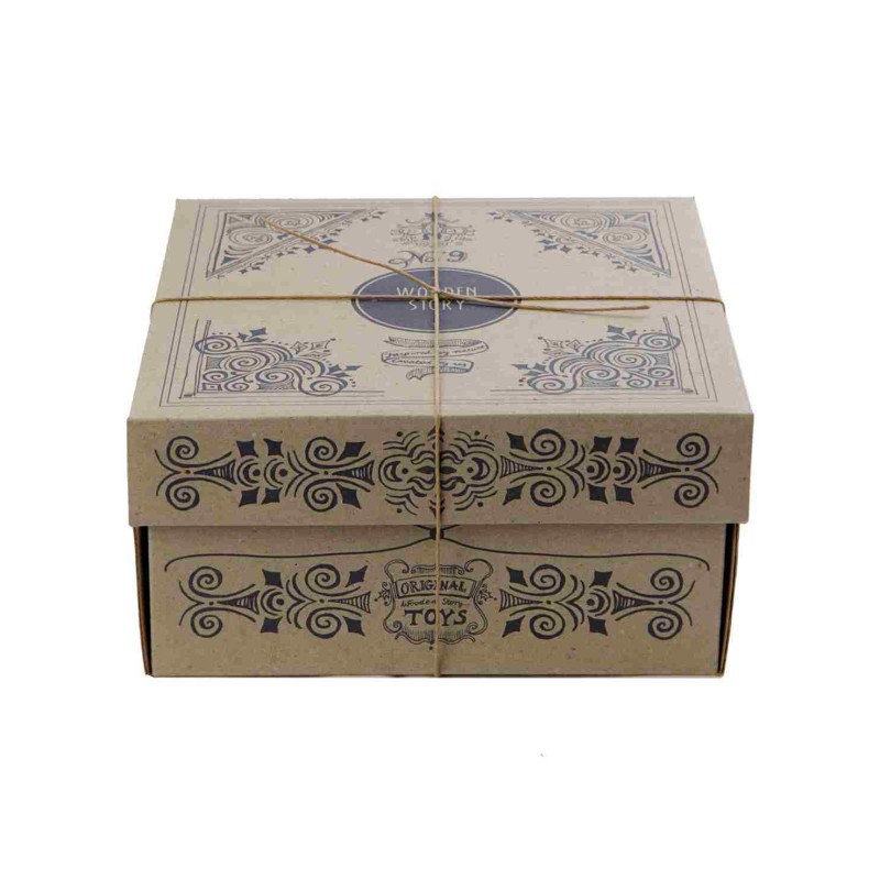 Medinė formų rūšiavimo dėžutė - natūrali - Image 3