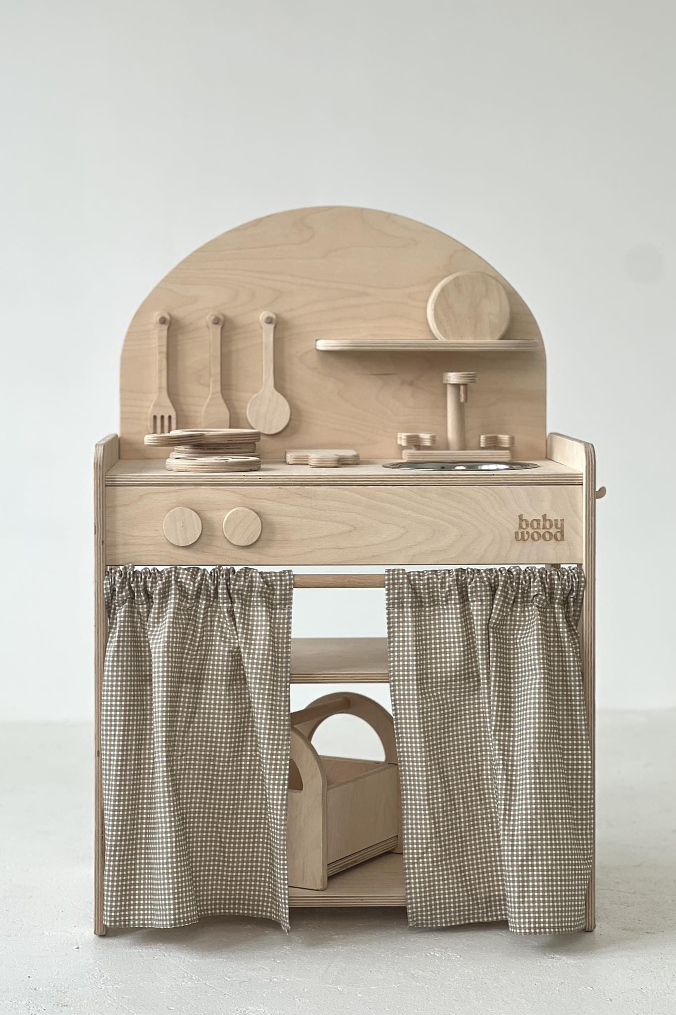 Vaikiška medinė virtuvėlė - Image 6