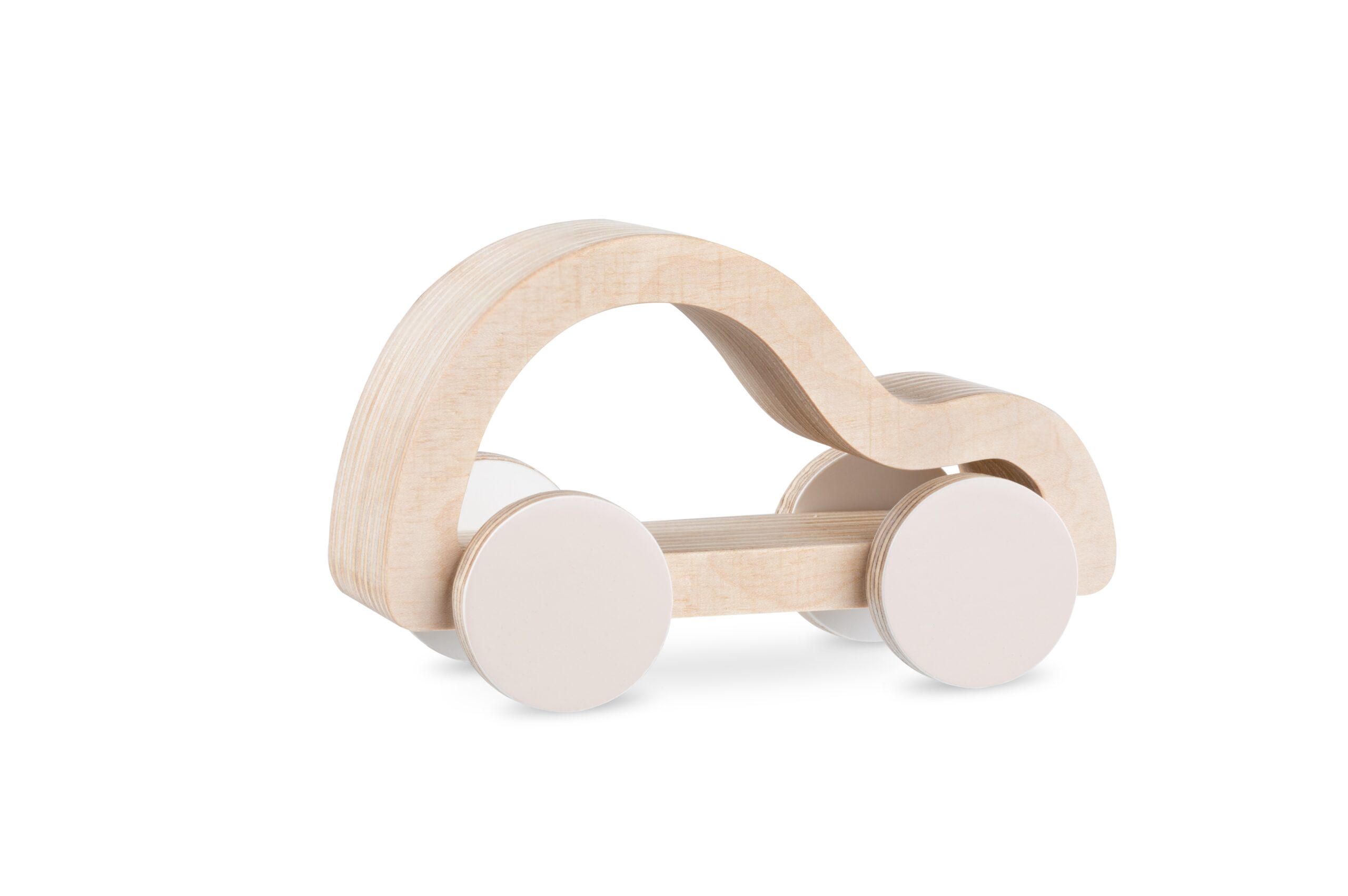 Medinis automobilis su oranžiniais ratais - Image 14