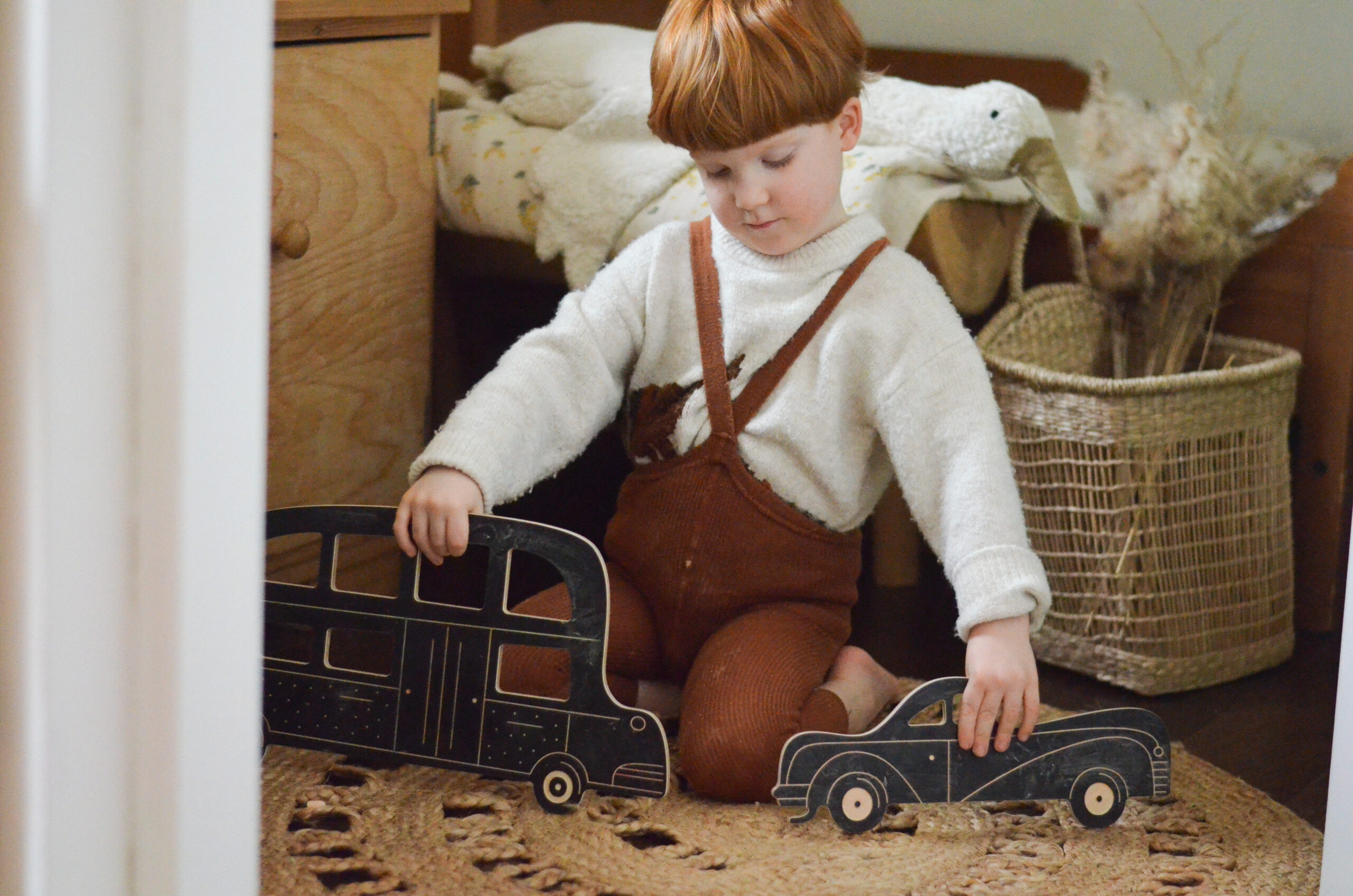 Medinė kreidinė piešimo lentelė "Mercury retro car " - Image 9