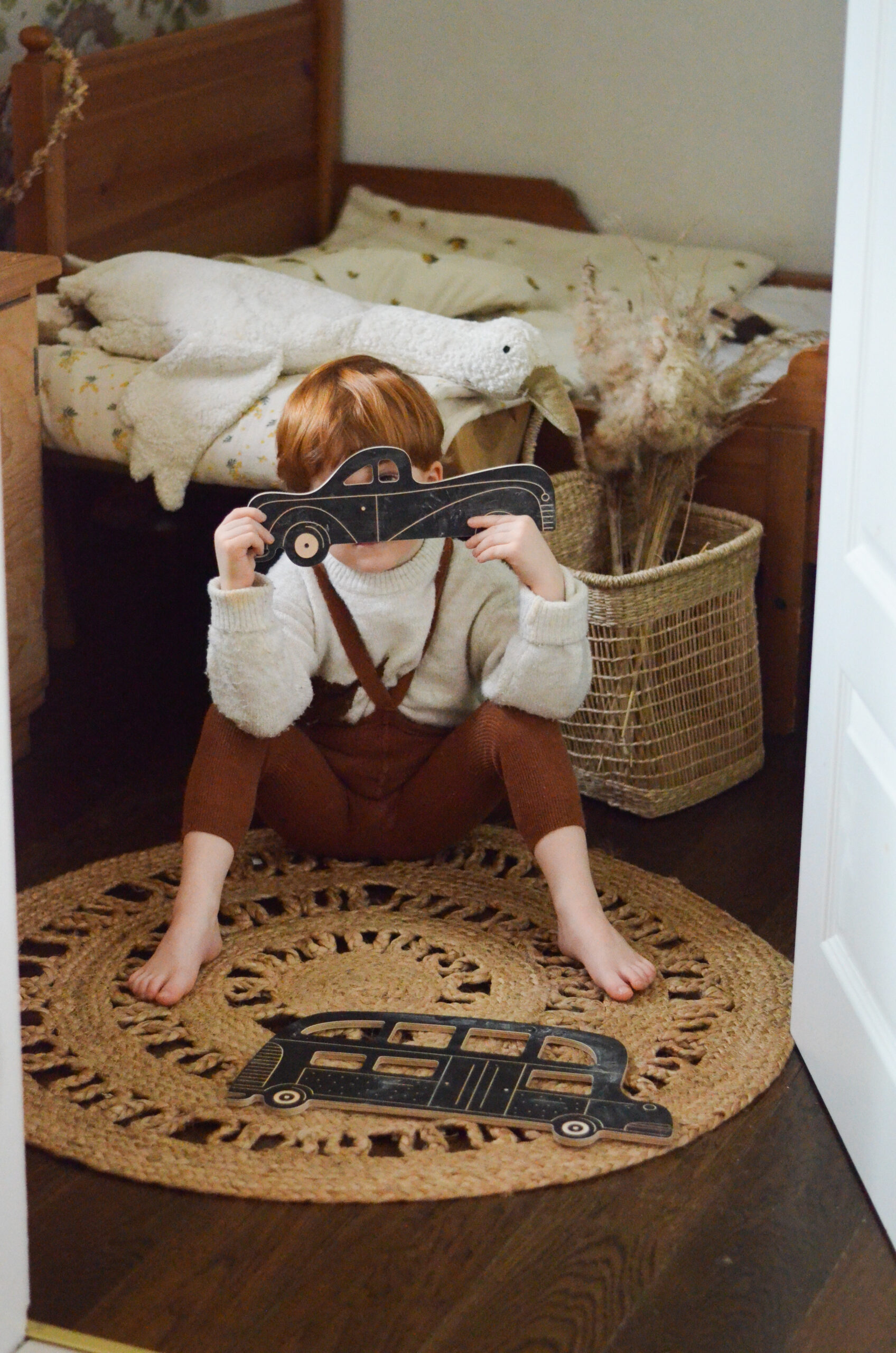 Medinė kreidinė piešimo lentelė "Mercury retro car " - Image 10