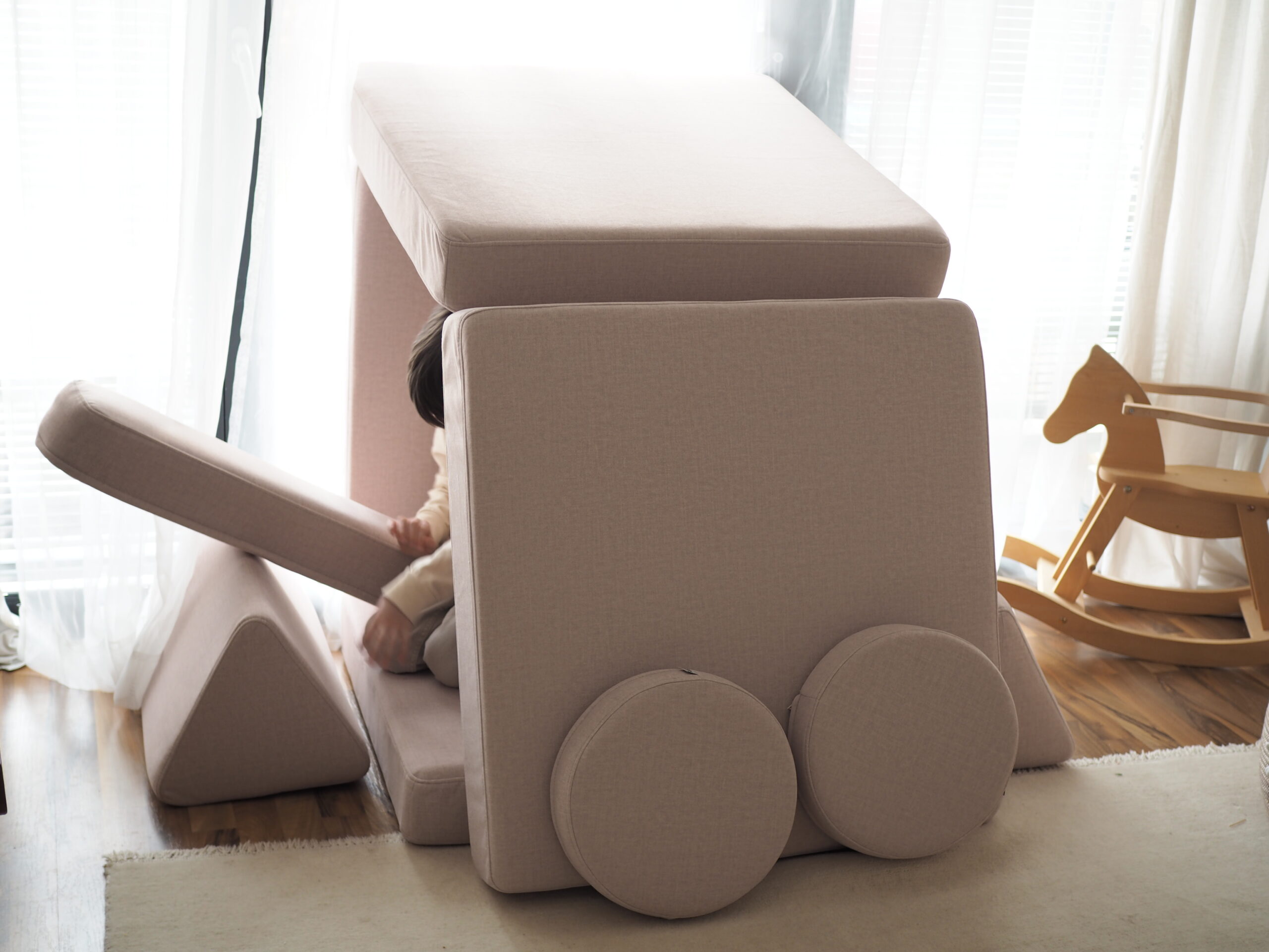 SHAPPY žaidimų sofa ORIGINAL - švelni rožinė - Image 20