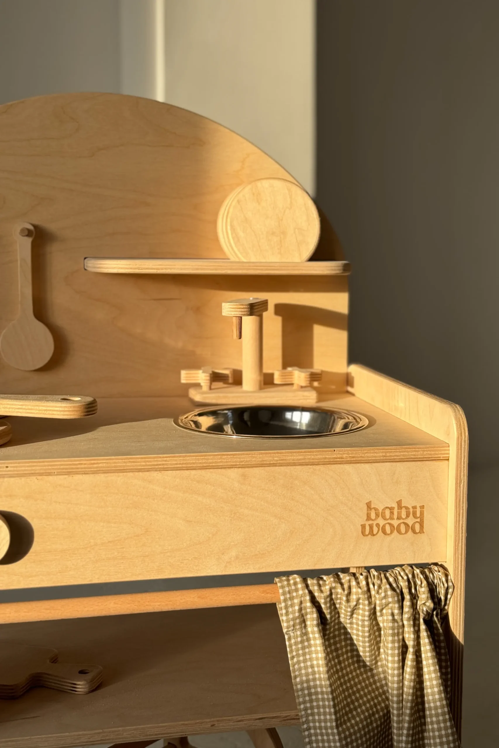 Vaikiška medinė virtuvėlė - Image 2