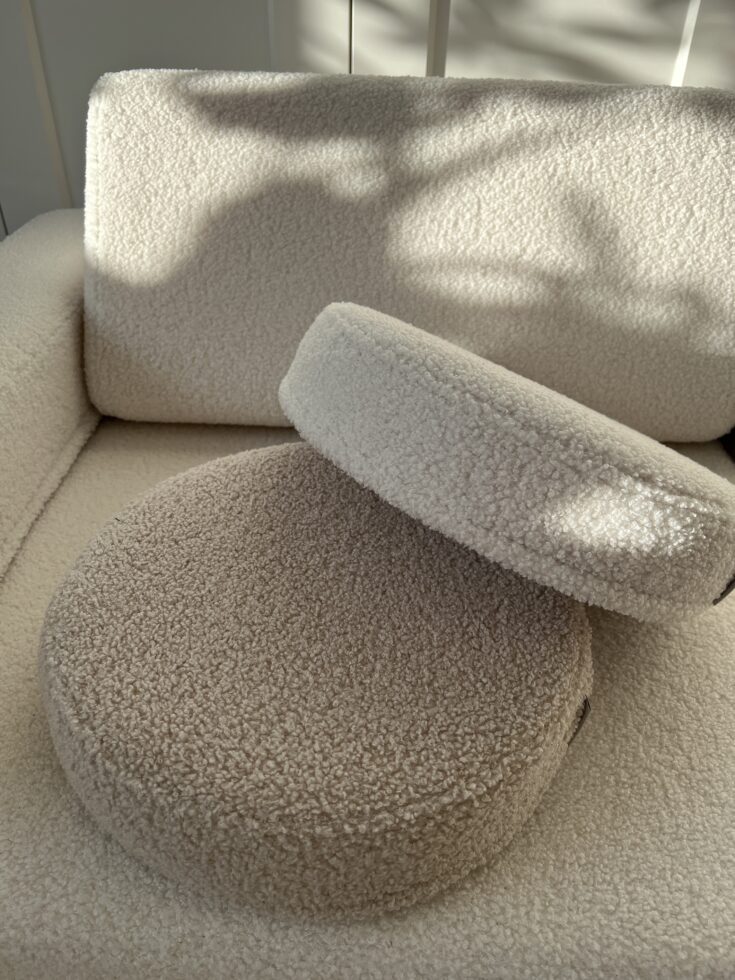 SHAPPY žaidimų sofa "Teddy" - švelni smėlio spalva - Image 13