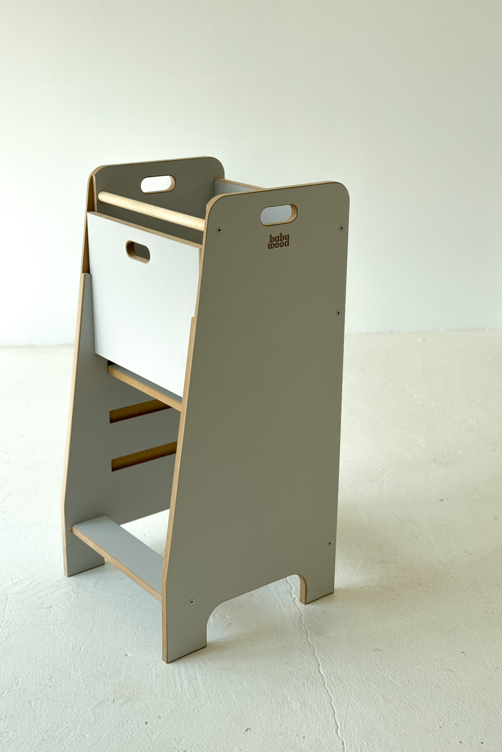 Virtuvės bokštelis „Comfort M“ - pilkas