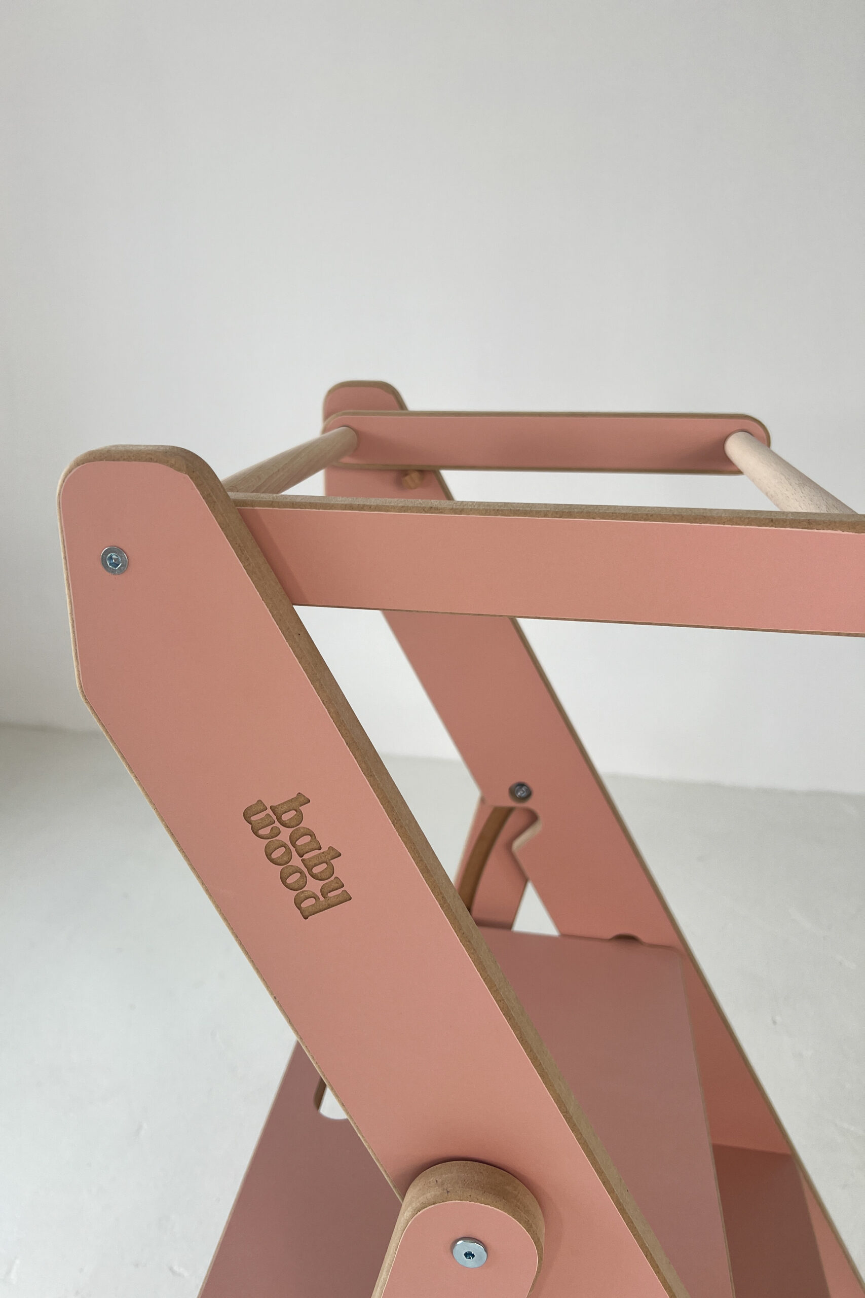 Sulankstomas virtuvės bokštelis - rožinis - Image 6