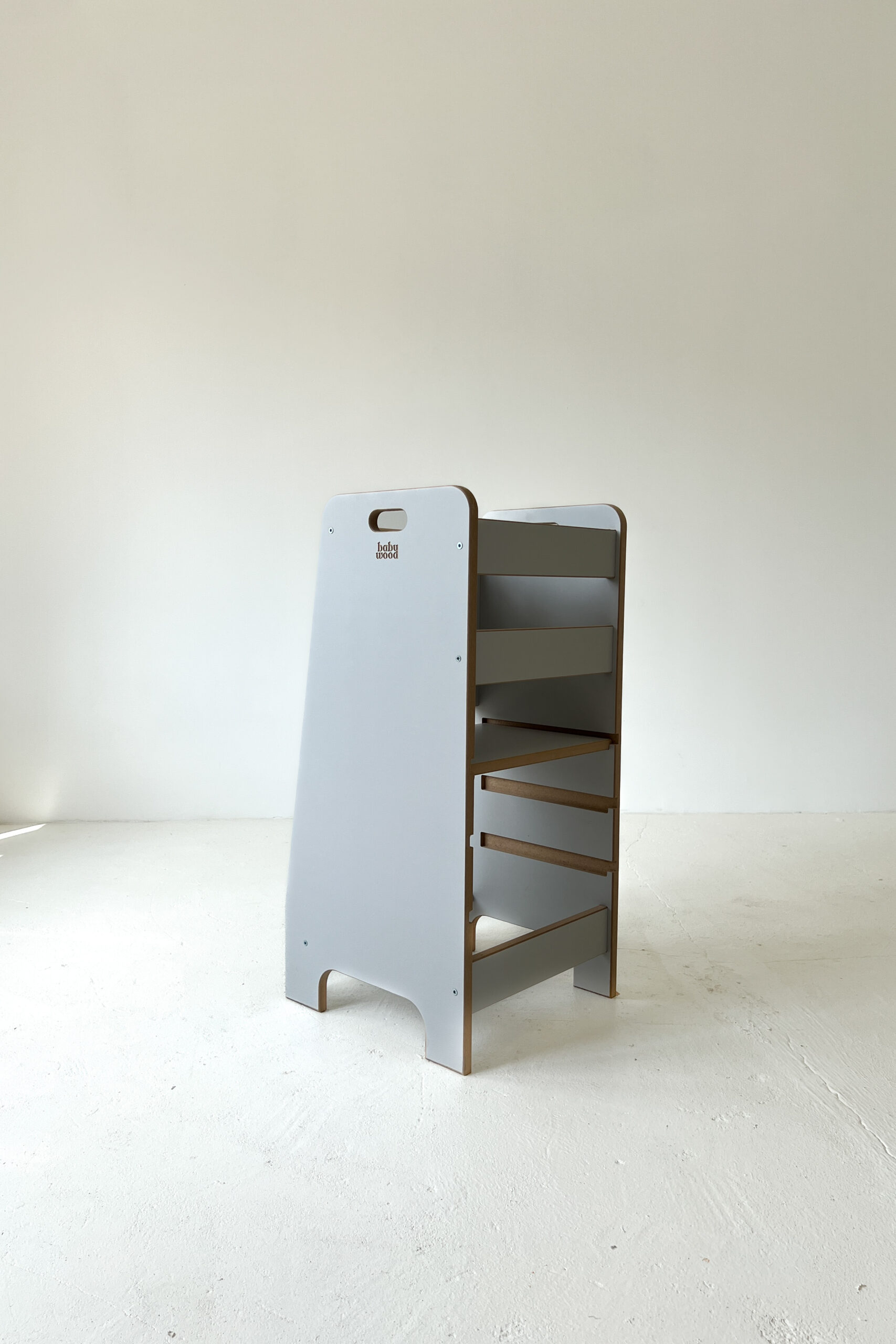 Virtuvės bokštelis „Comfort M“ - pilkas - Image 4