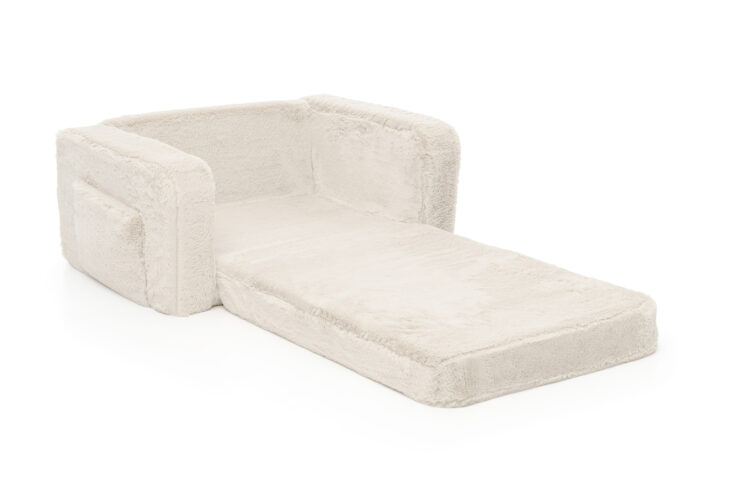 LUMI 2in1 fotelis-lova BUNNY - kreminis - Image 7