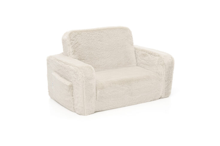 LUMI 2in1 fotelis-lova BUNNY - kreminis - Image 6