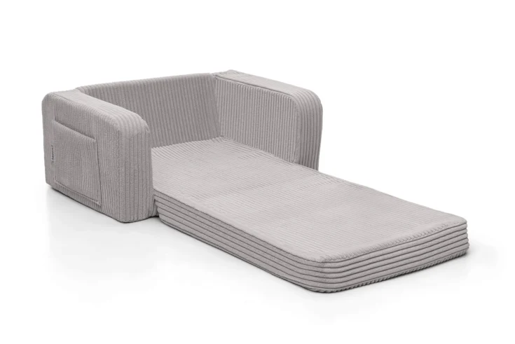 LUMI 2in1 fotelis-lova „Pebble” - velvetas - Image 5