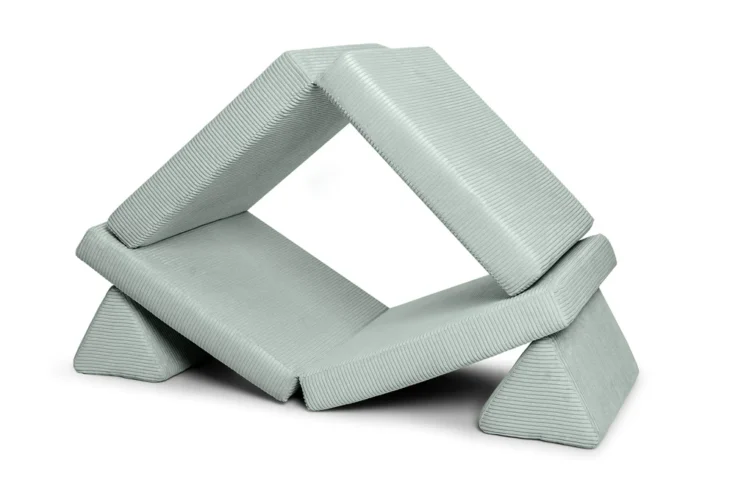 SHAPPY žaidimų sofa - velvetas, pipirmėtės spalva - Image 7