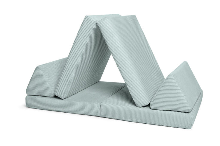 SHAPPY žaidimų sofa - velvetas, pipirmėtės spalva - Image 6