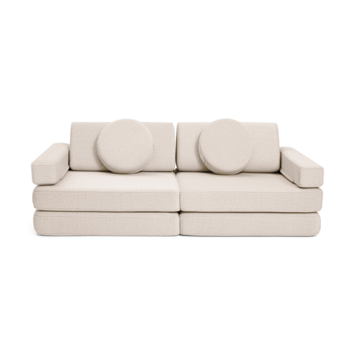 SHAPPY žaidimų sofa mini – švelni smėlio spalva - Image 2