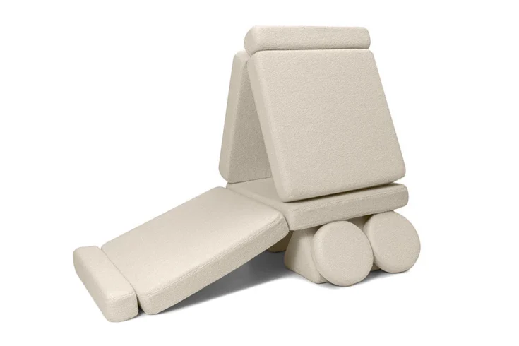 SHAPPY žaidimų sofa "Teddy" - švelni smėlio spalva - Image 4