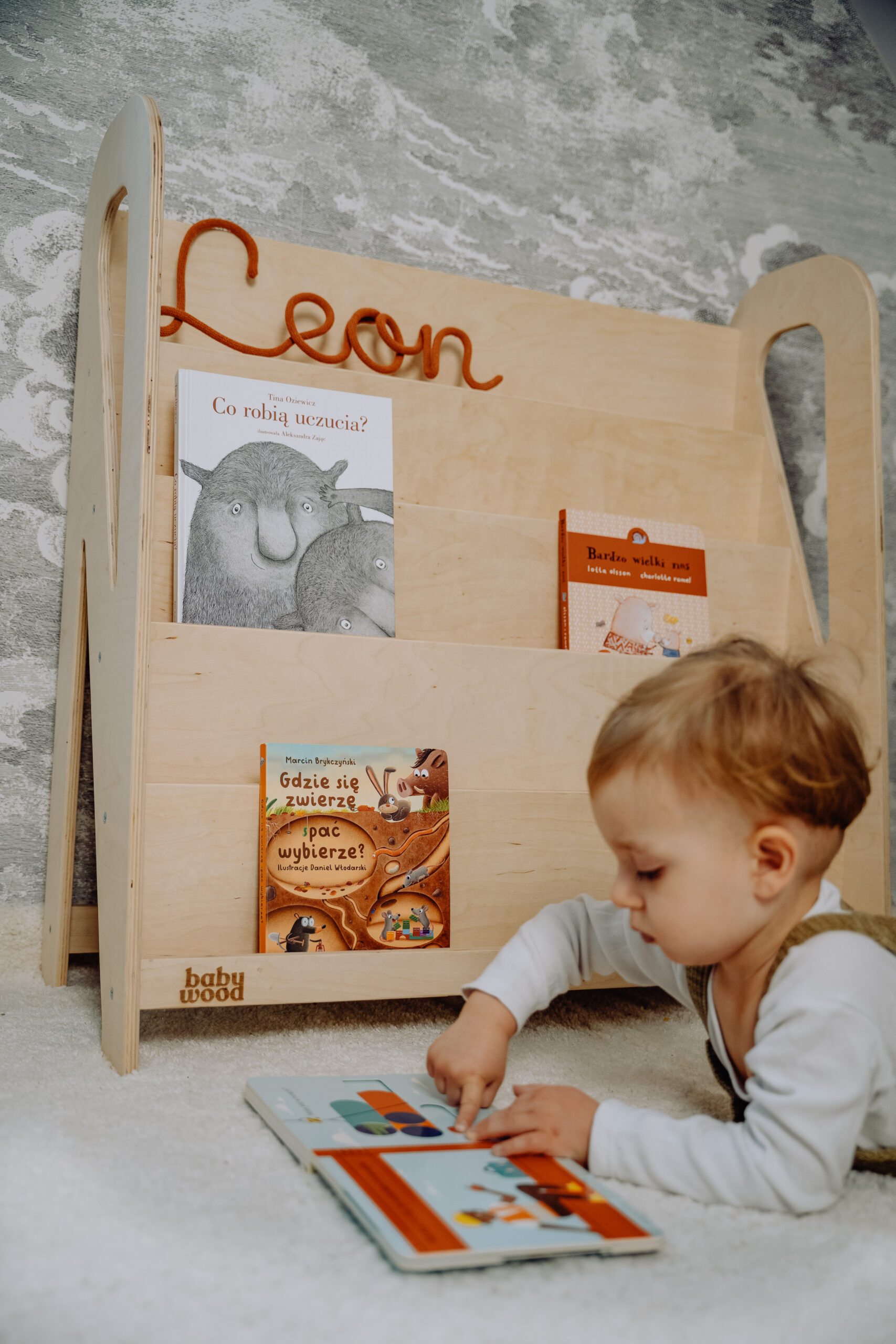 Knygų lentyna SLIM M - 3 spalvos - Image 8