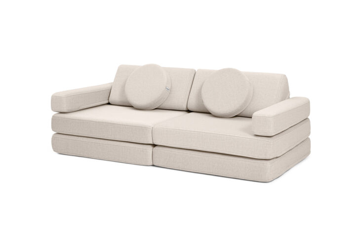 SHAPPY žaidimų sofa mini – švelni smėlio spalva