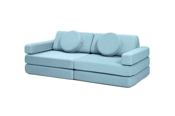 SHAPPY žaidimų sofa mini – dangaus mėlyna