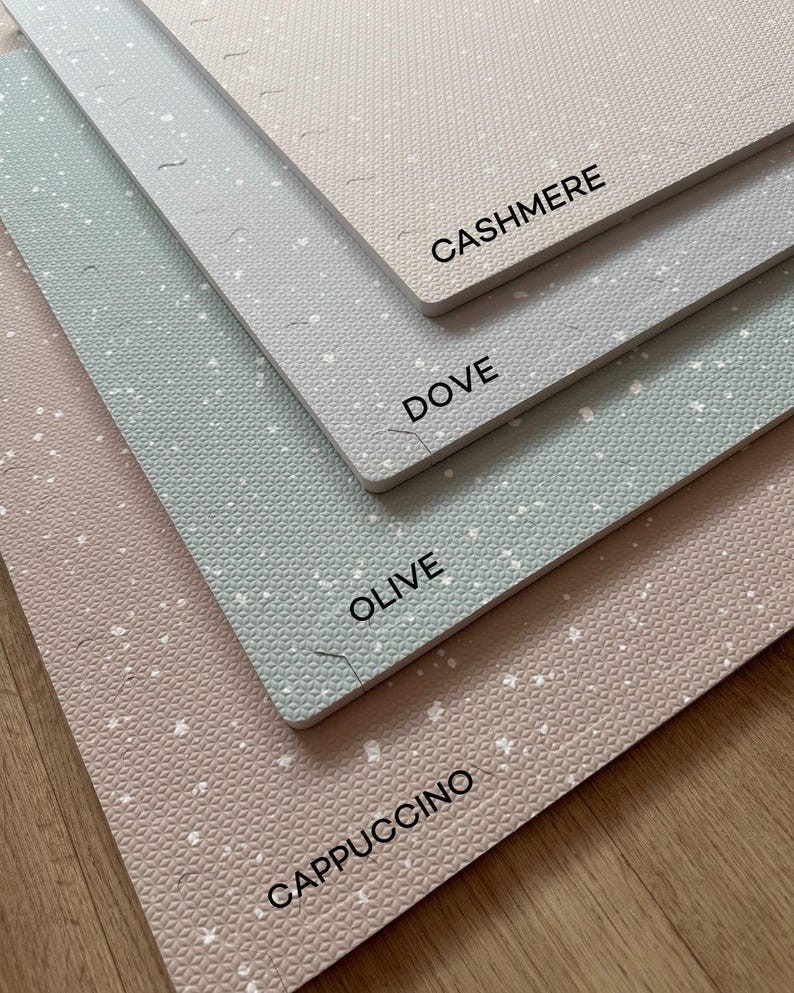 Putplasčio dėlionės kilimėlis "Spots Cappuccino" - Image 6