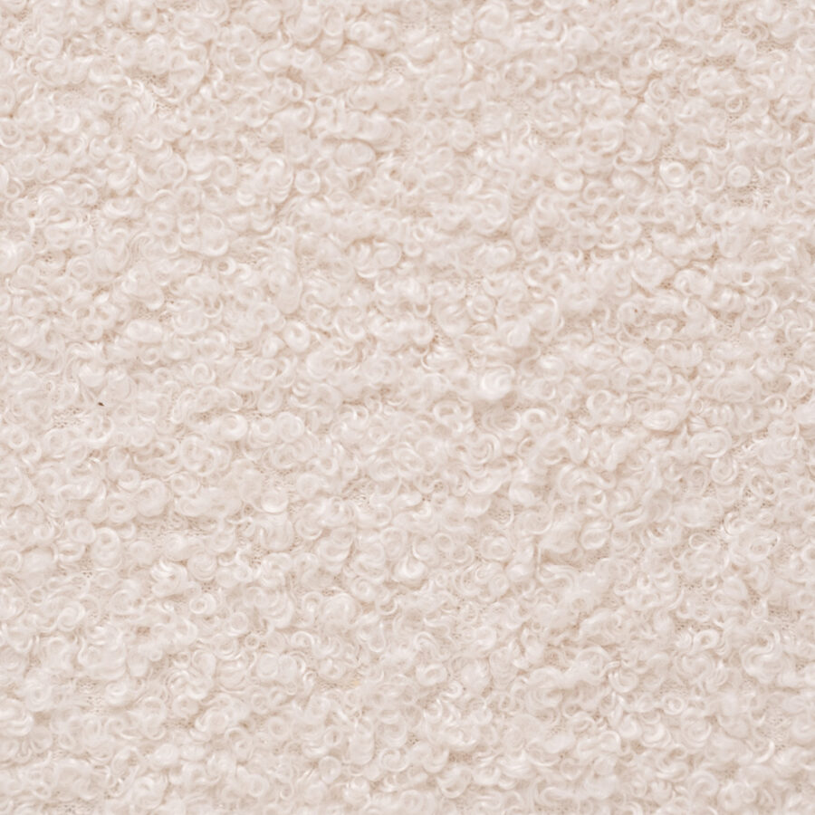 PLUSH NEST sausas baseinas (be kamuoliukų), apvalus, 90×30 cm, kreminis, ėriuko audinio - Image 8